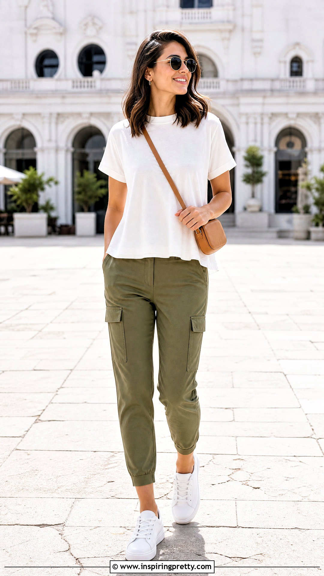 A Line Top With Cargo Pants - 50 a line top outfit ideas