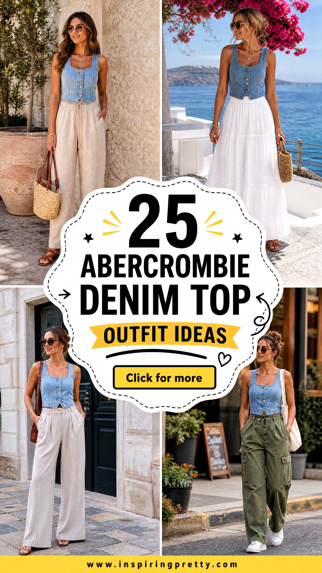 25 Abercrombie Denim Top Outfit Ideas for Casual Chic Style - 25 Abercrombie Denim Top Outfit Ideas for Casual Chic Style