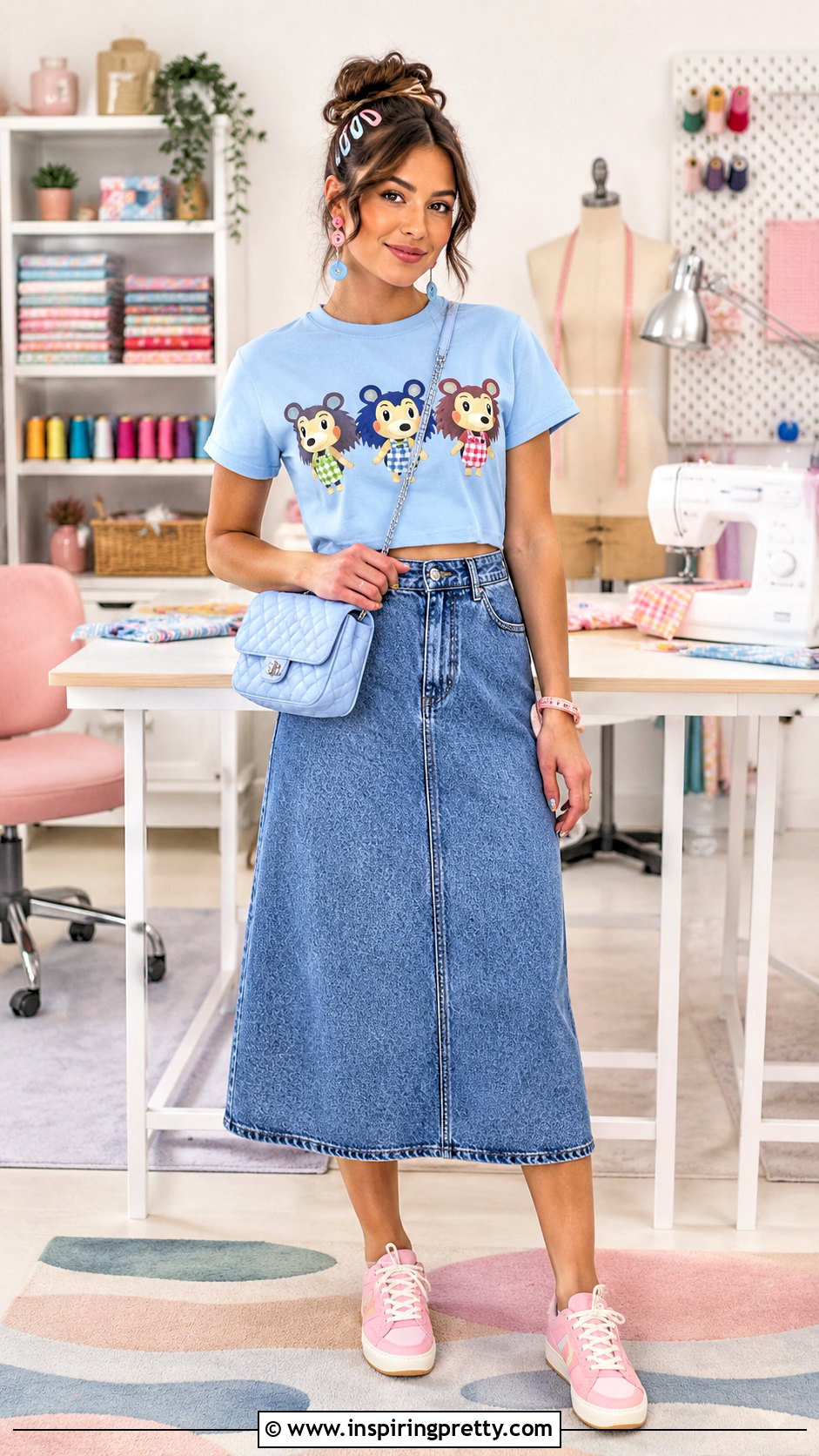 Able Sisters Crop Top Outfit - 25 animal crossing crop top design ideas