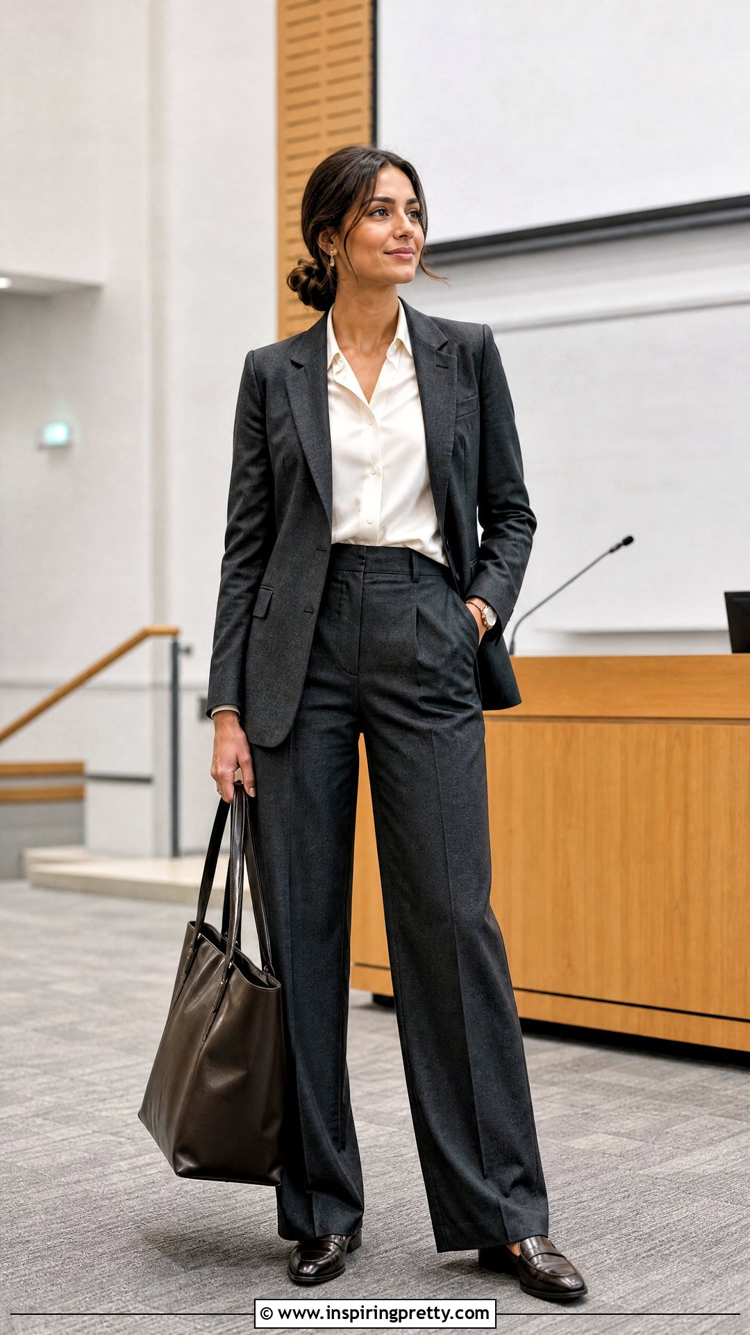 Academia Presentation Suit and Loafers Outfit - 50 top academia ideas