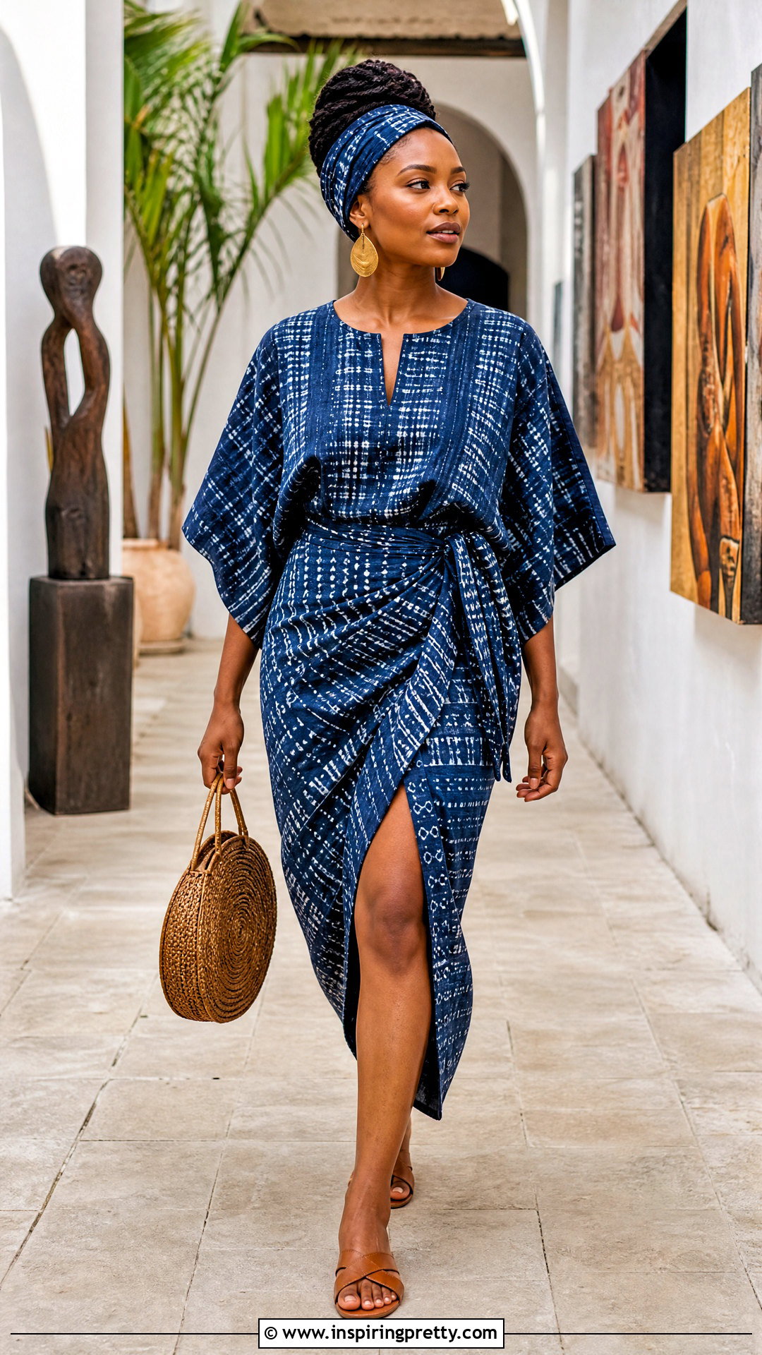 Adire Bubu Top And Wrap Skirt Outfit - 50 bubu top and skirt outfits