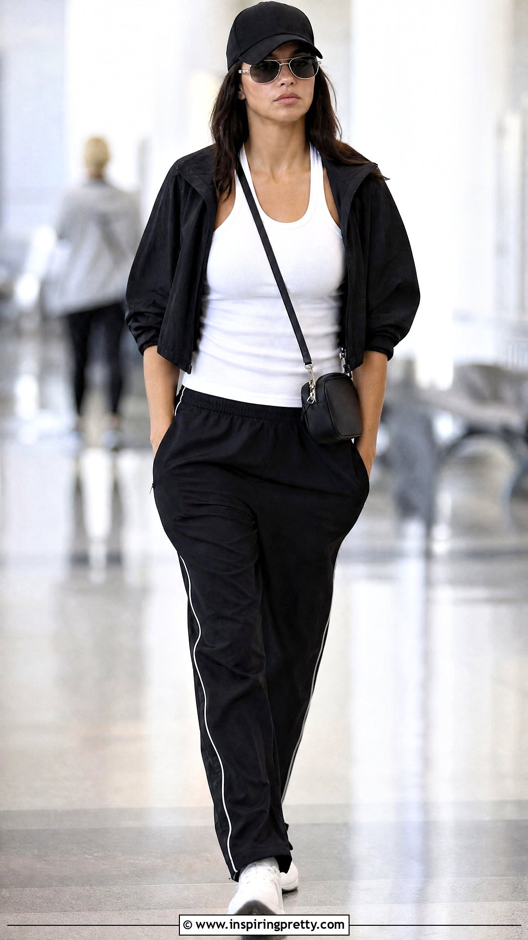 Adriana Lima Tank Top And Track Pants Outfit - 25 adriana lima tank top outfit ideas