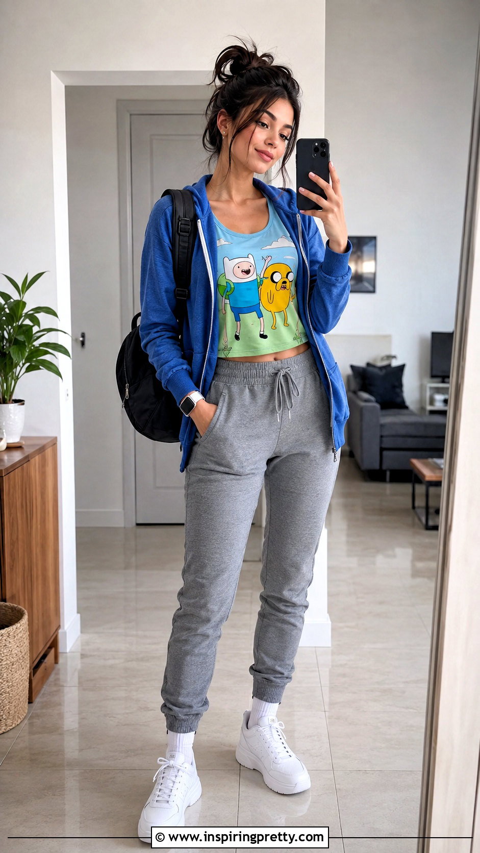 Adventure Time Tank Top With Joggers - 25 Adventure Time Tank Top outfit ideas