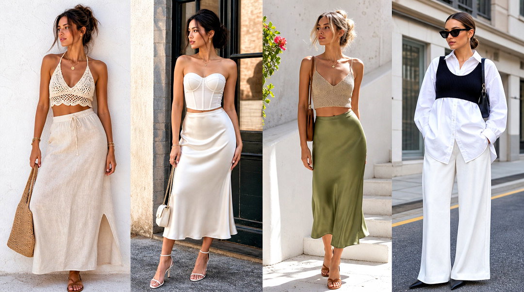 50 Aesthetic Crop Top Outfit Ideas for Dreamy Y2K Looks