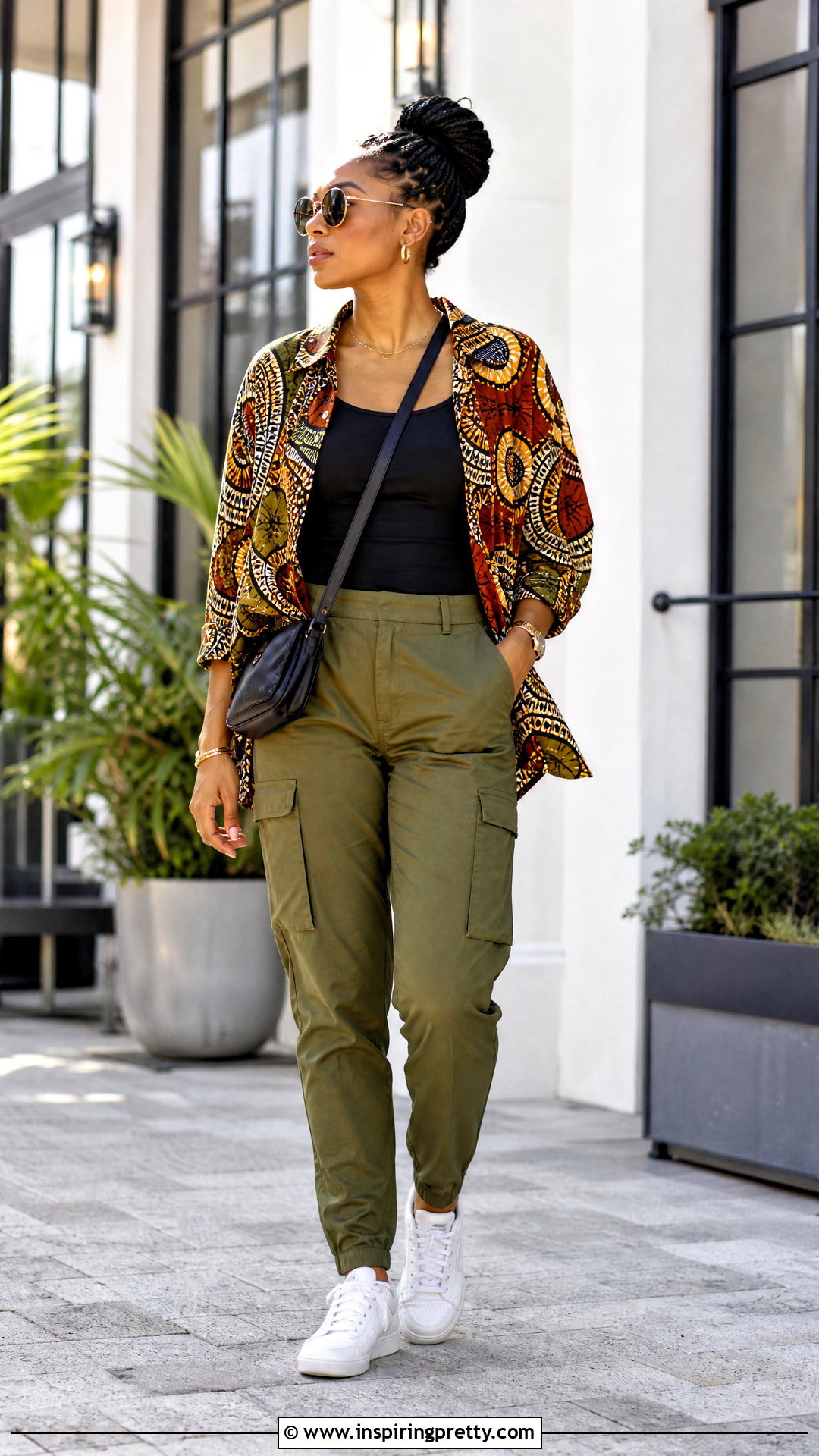 African Print Shirt With Cargo Pants - 50 african print tops blouses