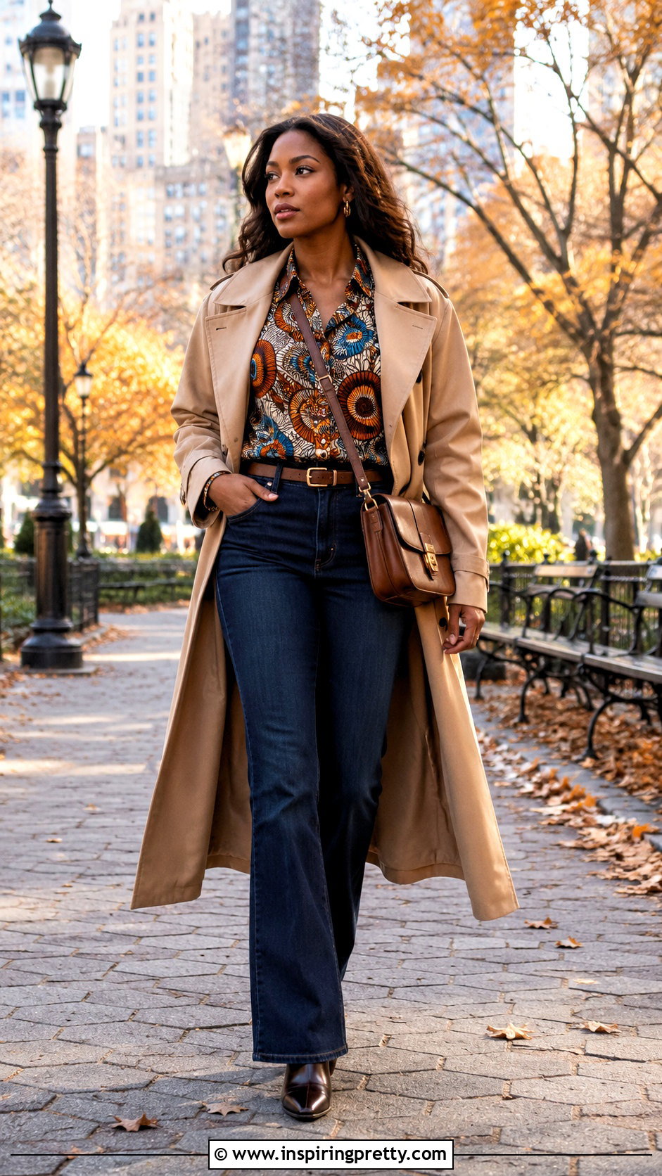 African Print Top With Dark Jeans And Ankle Boots - 50 african print tops outfit ideas