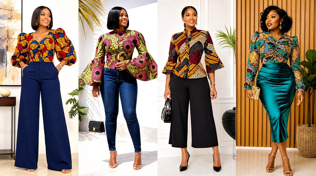 50 African Print Tops Blouses for Bold Looks Youll Love