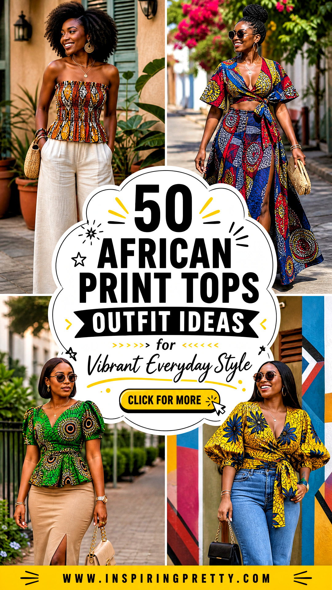 50 African Print Tops Outfit Ideas for Vibrant Everyday Style - 50 African Print Tops Outfit Ideas for Vibrant Everyday Style