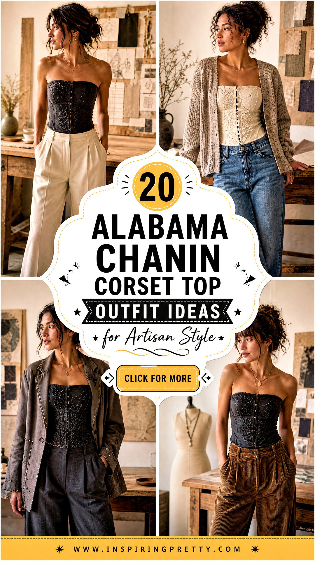 20 Alabama Chanin Corset Top Outfit Ideas for Artisan Style - 20 Alabama Chanin Corset Top Outfit Ideas for Artisan Style