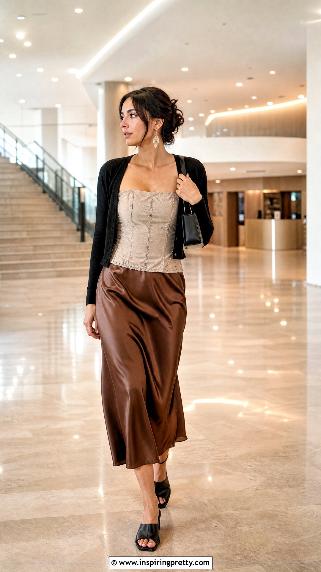 Alabama Chanin Corset Top With Satin Midi Skirt - 20 Alabama Chanin Corset Top outfit ideas