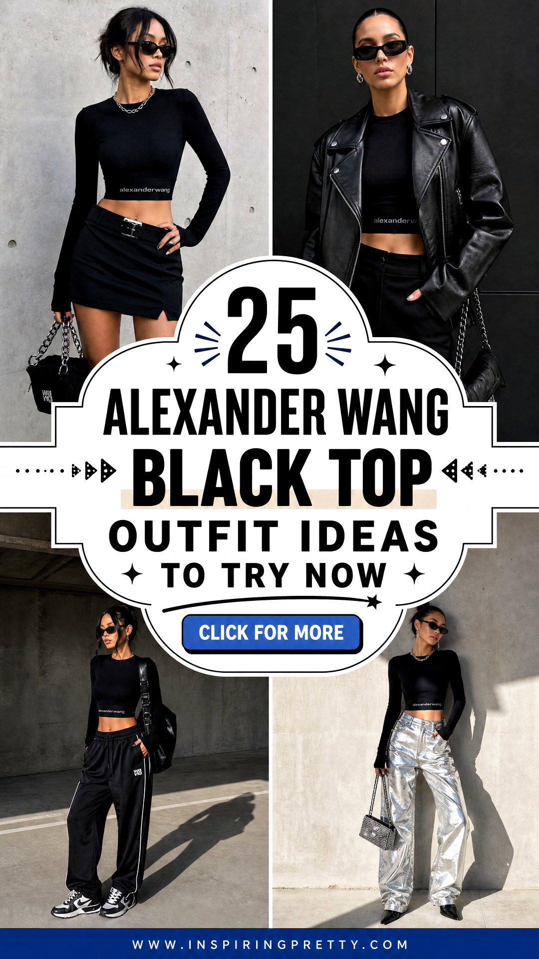 25 Alexander Wang Black Top Outfit Ideas to Try Now - 25 Alexander Wang Black Top Outfit Ideas to Try Now