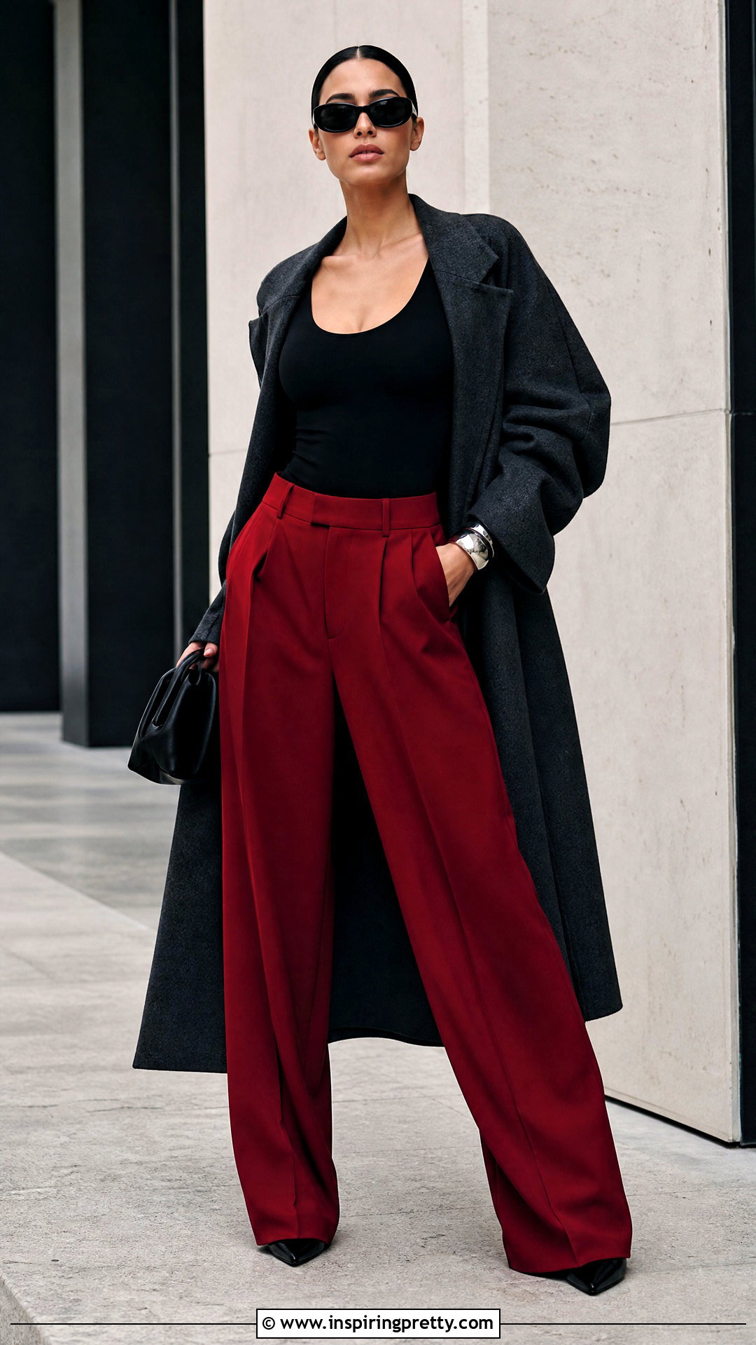 Alexander Wang Black Top With Red Pants - 25 alexander wang black top outfit ideas