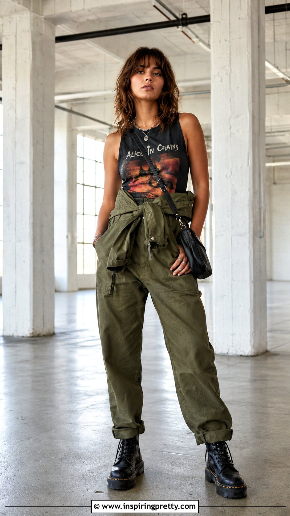 Alice In Chains Tank Top With Utility Jumpsuit - 25 Alice In Chains Tank Tops