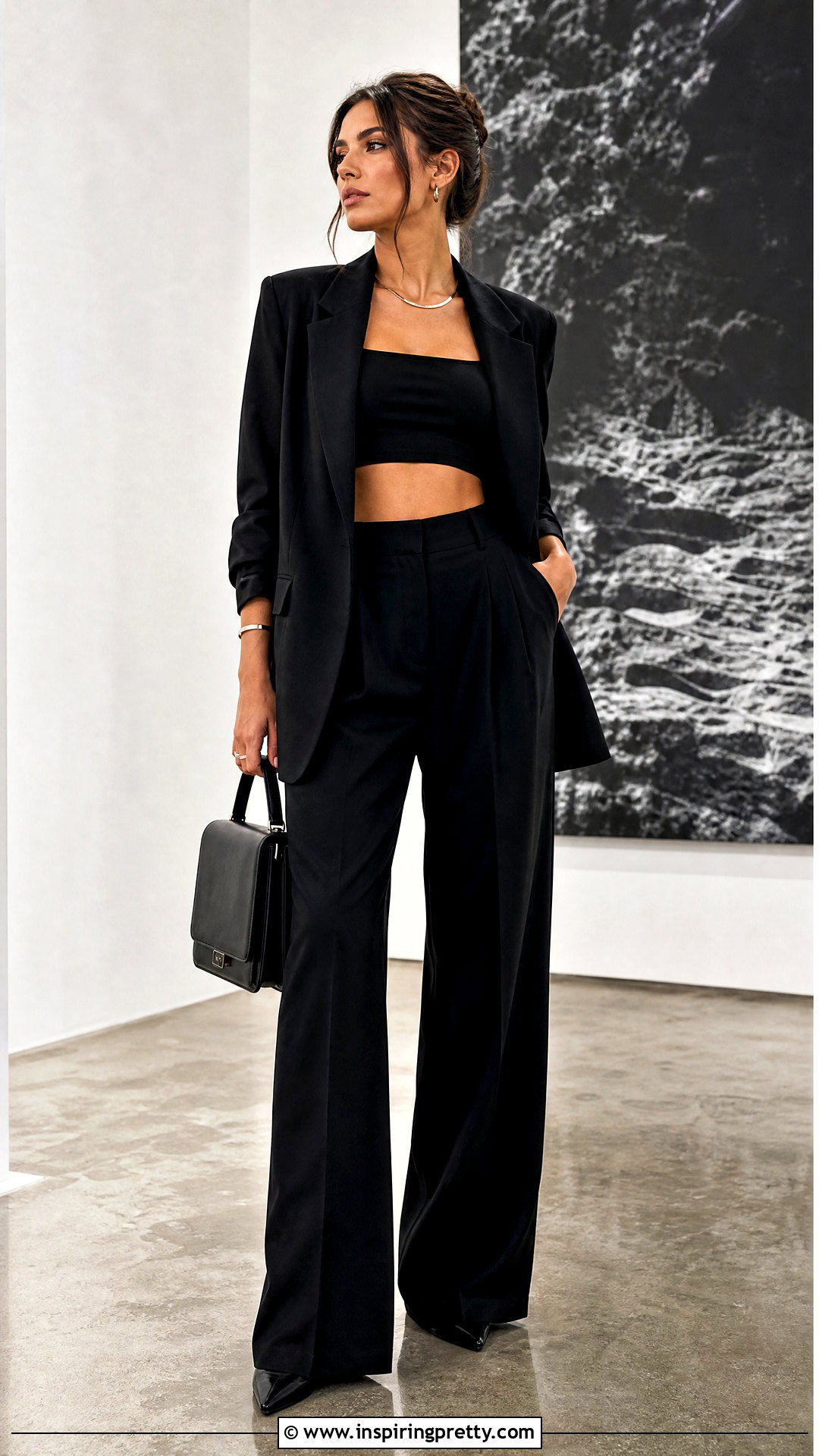 All Black Crop Top Outfit - 50 crop top outfits