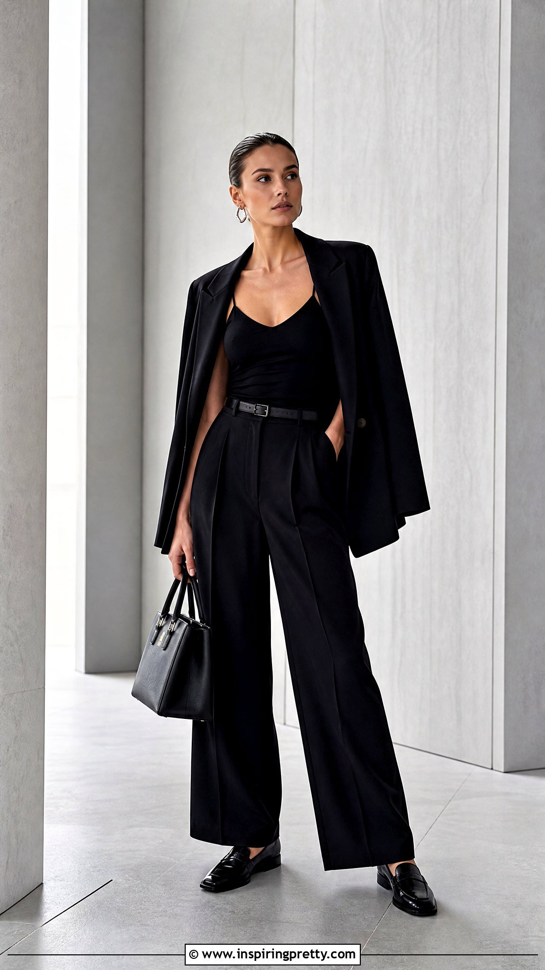 All Black Spaghetti Strap Top Outfit - 50 black spaghetti strap top outfit ideas