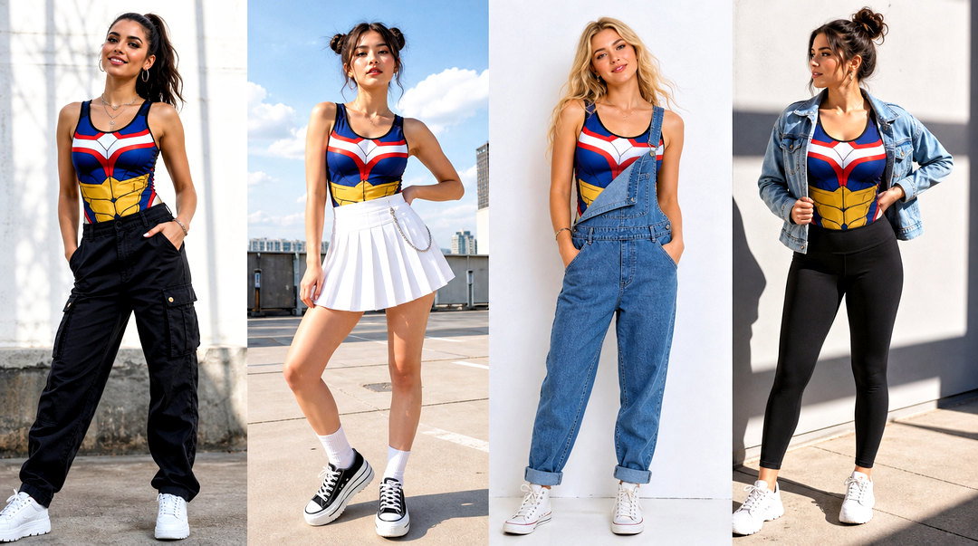 20 All Might Tank Top Outfit Ideas for Stylish Anime Fans