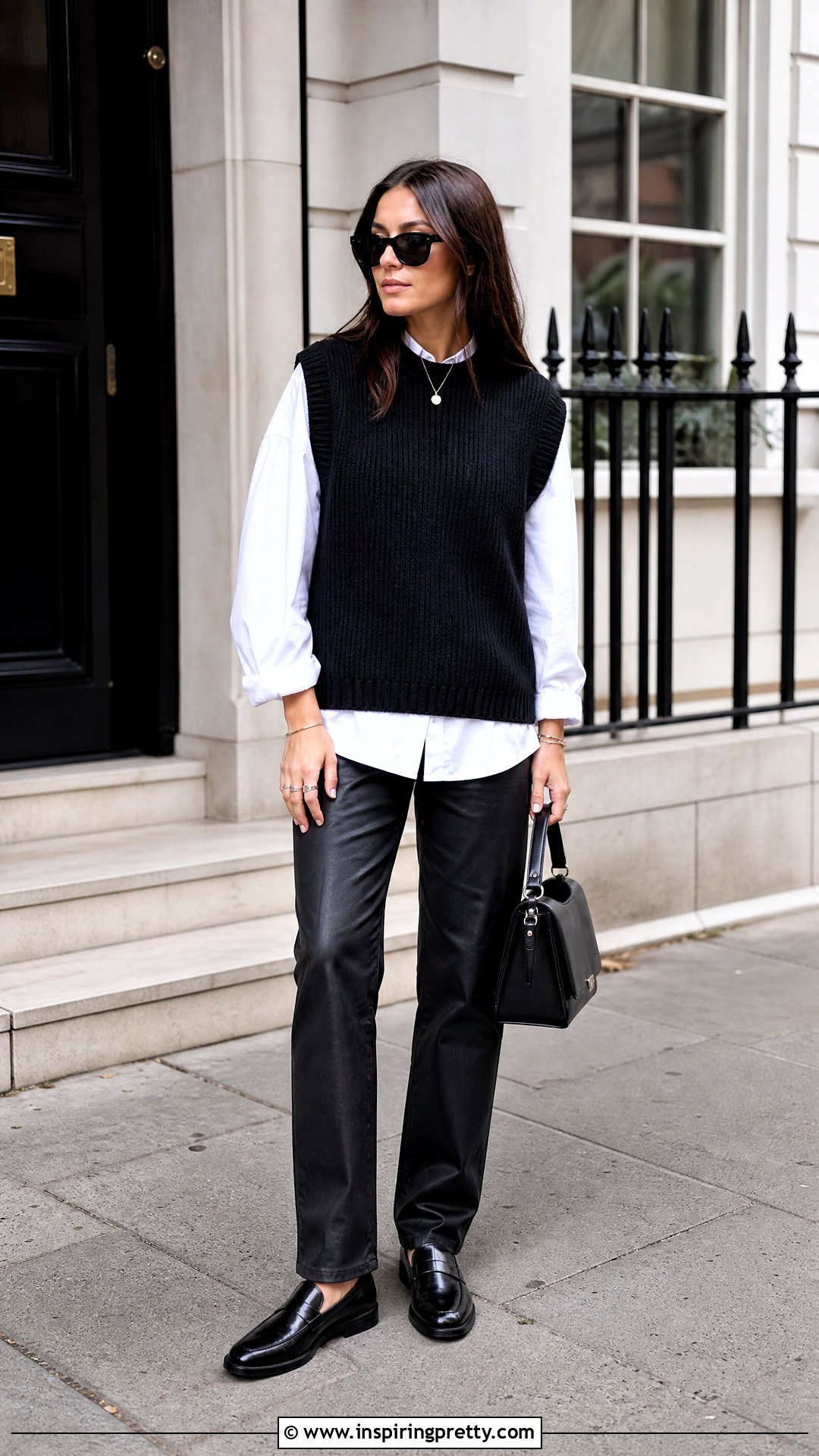 AllSaints Cruz Knitted Vest Outfit - 20 allsaints tops