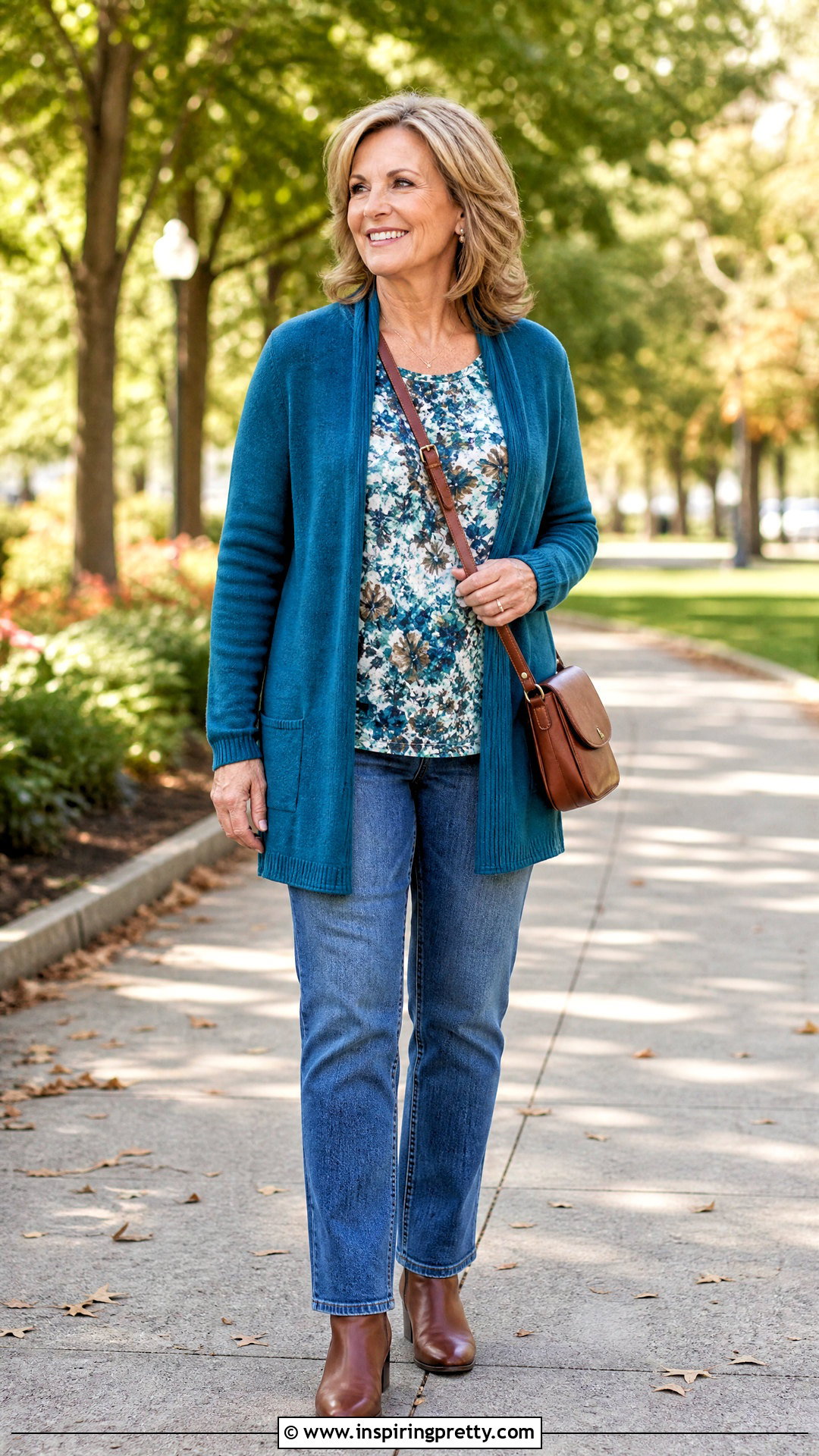 Allison Daley Knit Top With Jeans And Cardigan - 20 Allison Daley Tops outfit ideas