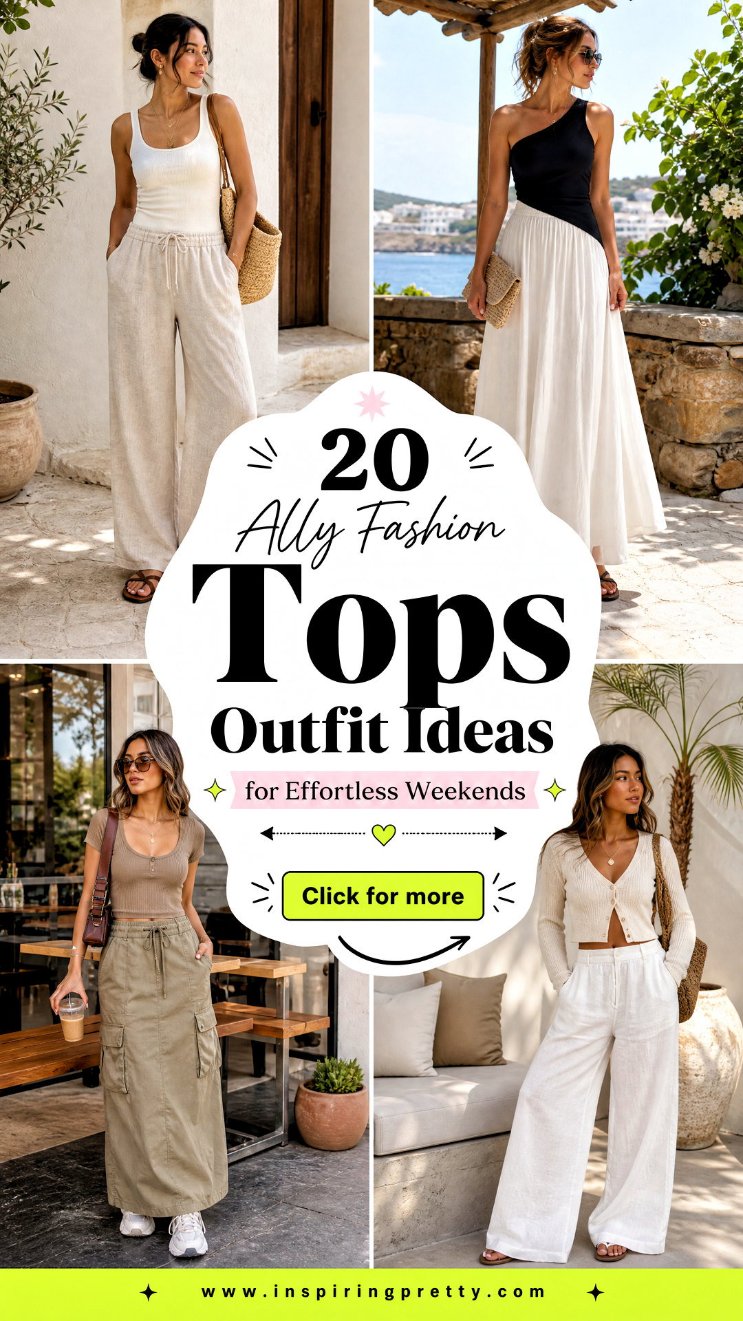 20 Ally Fashion Tops Outfit Ideas for Effortless Weekends - 20 Ally Fashion Tops Outfit Ideas for Effortless Weekends