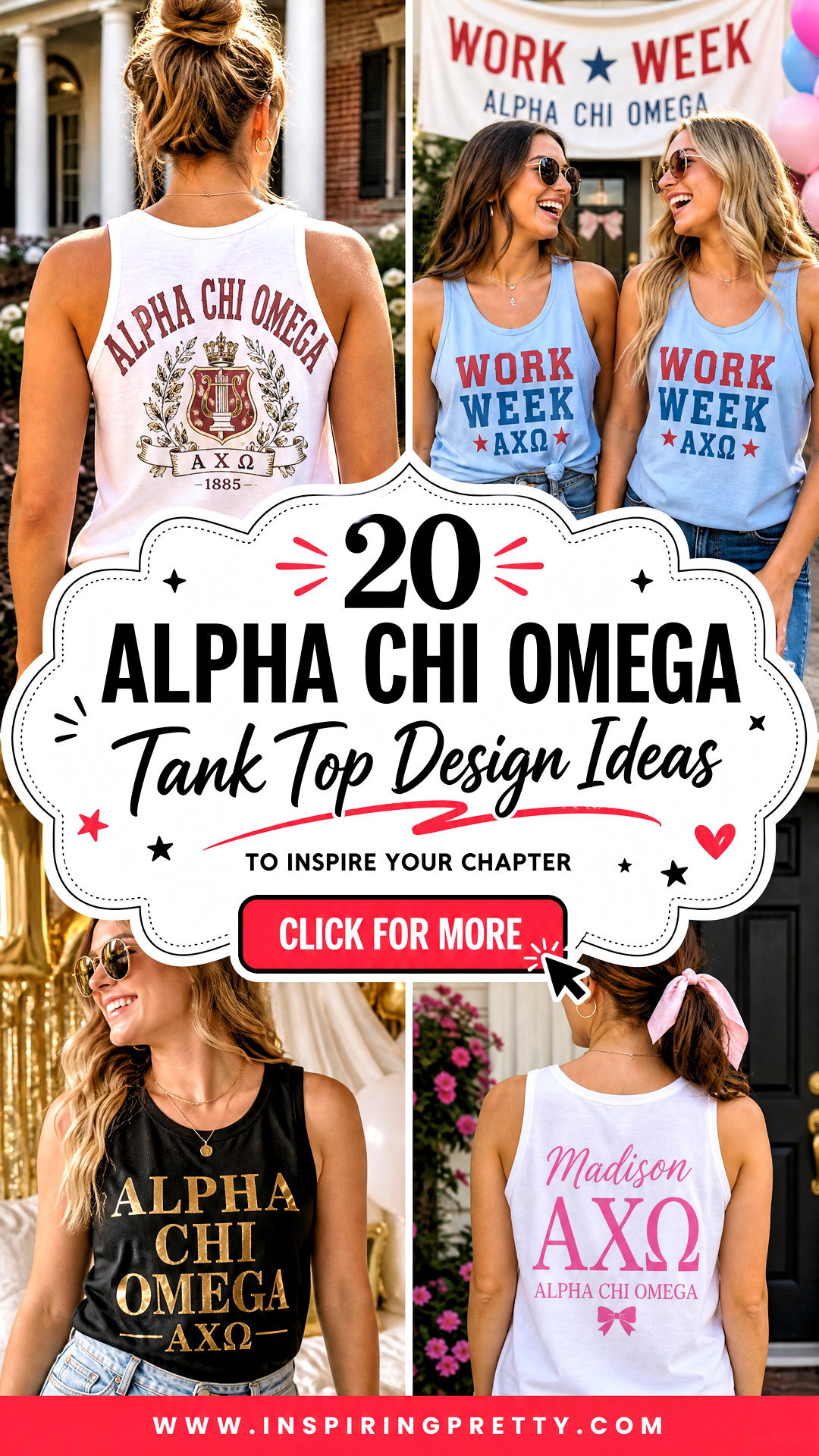 20 Alpha Chi Omega Tank Top Design Ideas to Inspire Your Chapter - 20 Alpha Chi Omega Tank Top Design Ideas to Inspire Your Chapter
