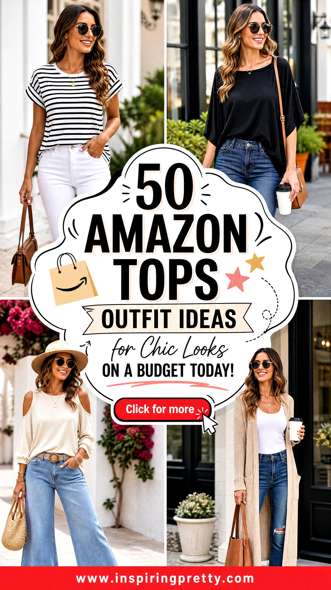 50 Amazon Tops Outfit Ideas for Chic Looks on a Budget Today - 50 Amazon Tops Outfit Ideas for Chic Looks on a Budget Today