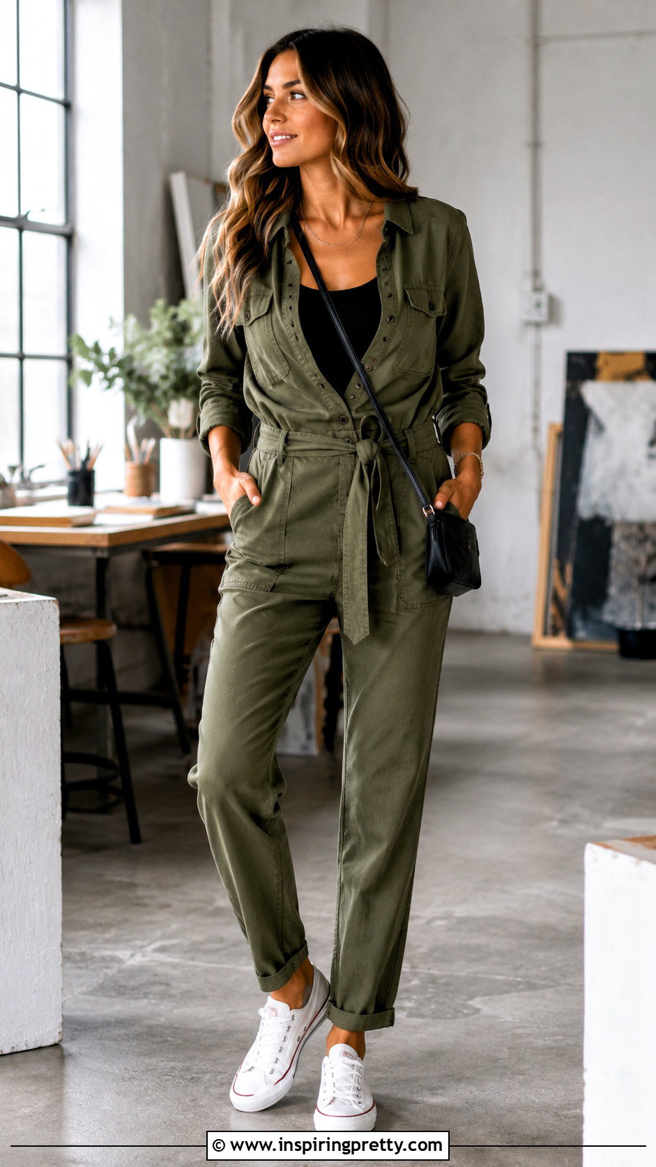 American Apparel Tank Top With Utility Jumpsuit - 20 american apparel tank top outfit ideas