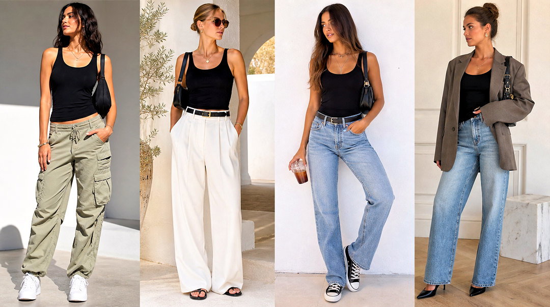 20 American Eagle Black Tank Top Outfit Ideas for Sleek Style
