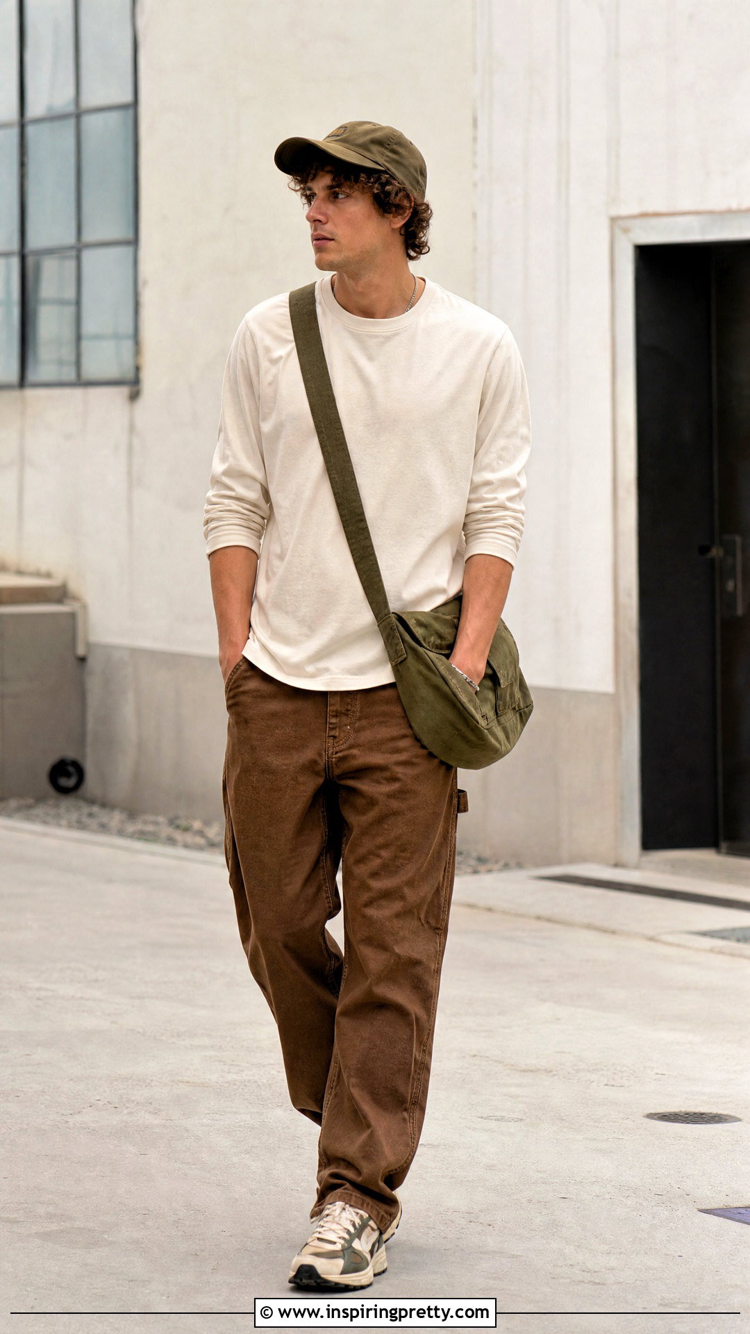 American Eagle Mens Long Sleeve Tee With Carpenter Pants - 20 american eagle men's tops outfit ideas