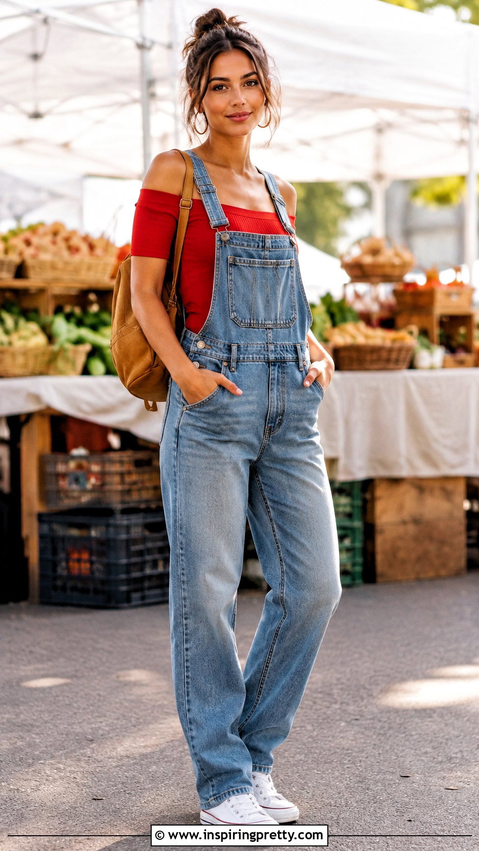 American Eagle Off The Shoulder Top With Overalls - 25 american eagle off the shoulder top outfit ideas