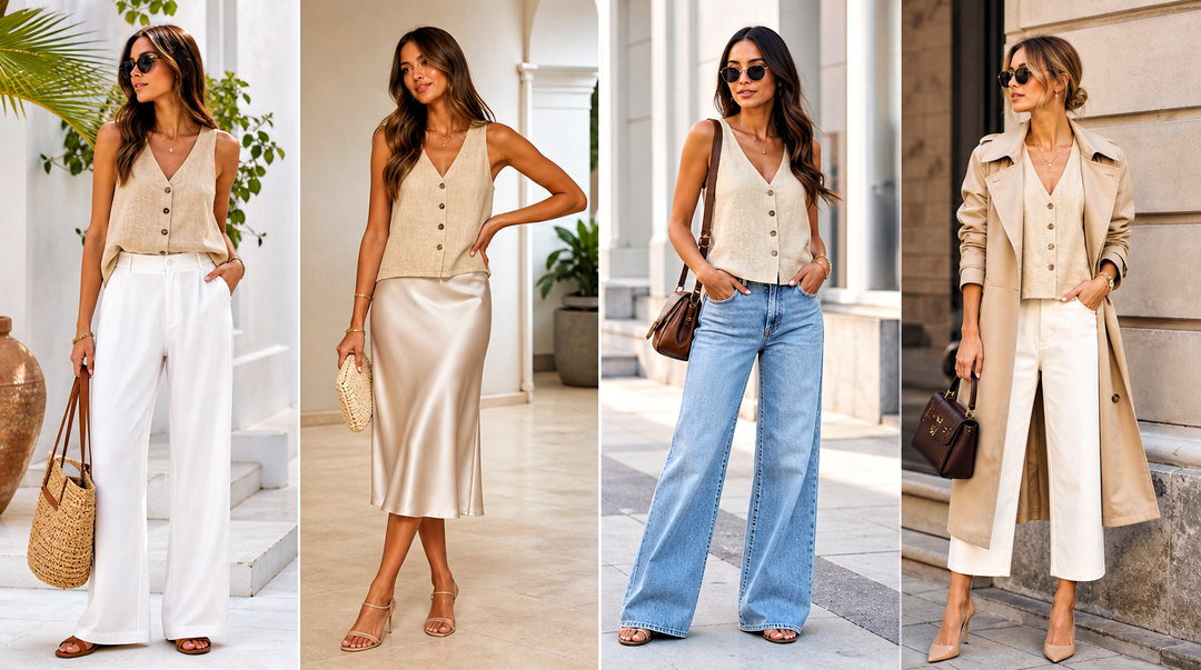 20 Anabella Linen Top Outfit Ideas for Breezy Summer Style
