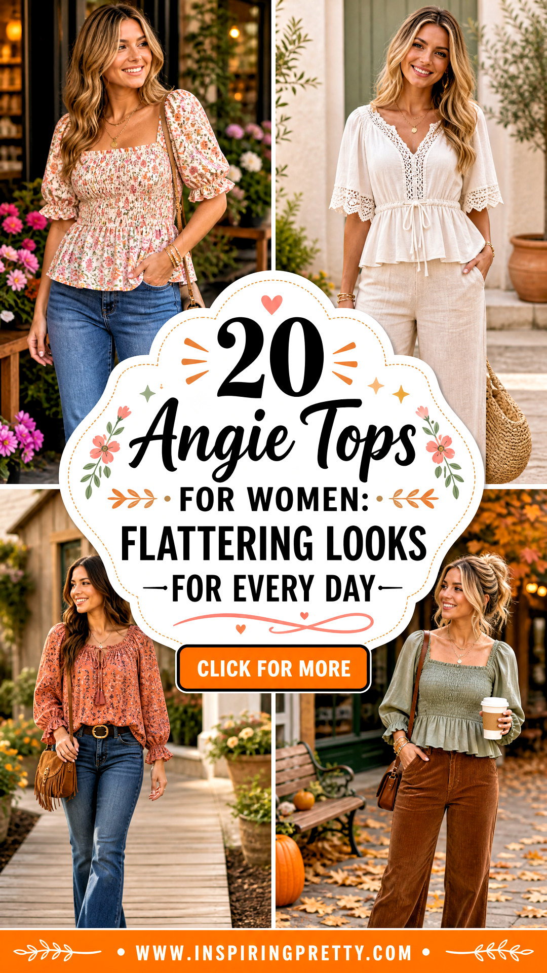 20 Angie Tops for Women Flattering Looks for Every Day - 20 Angie Tops for Women: Flattering Looks for Every Day