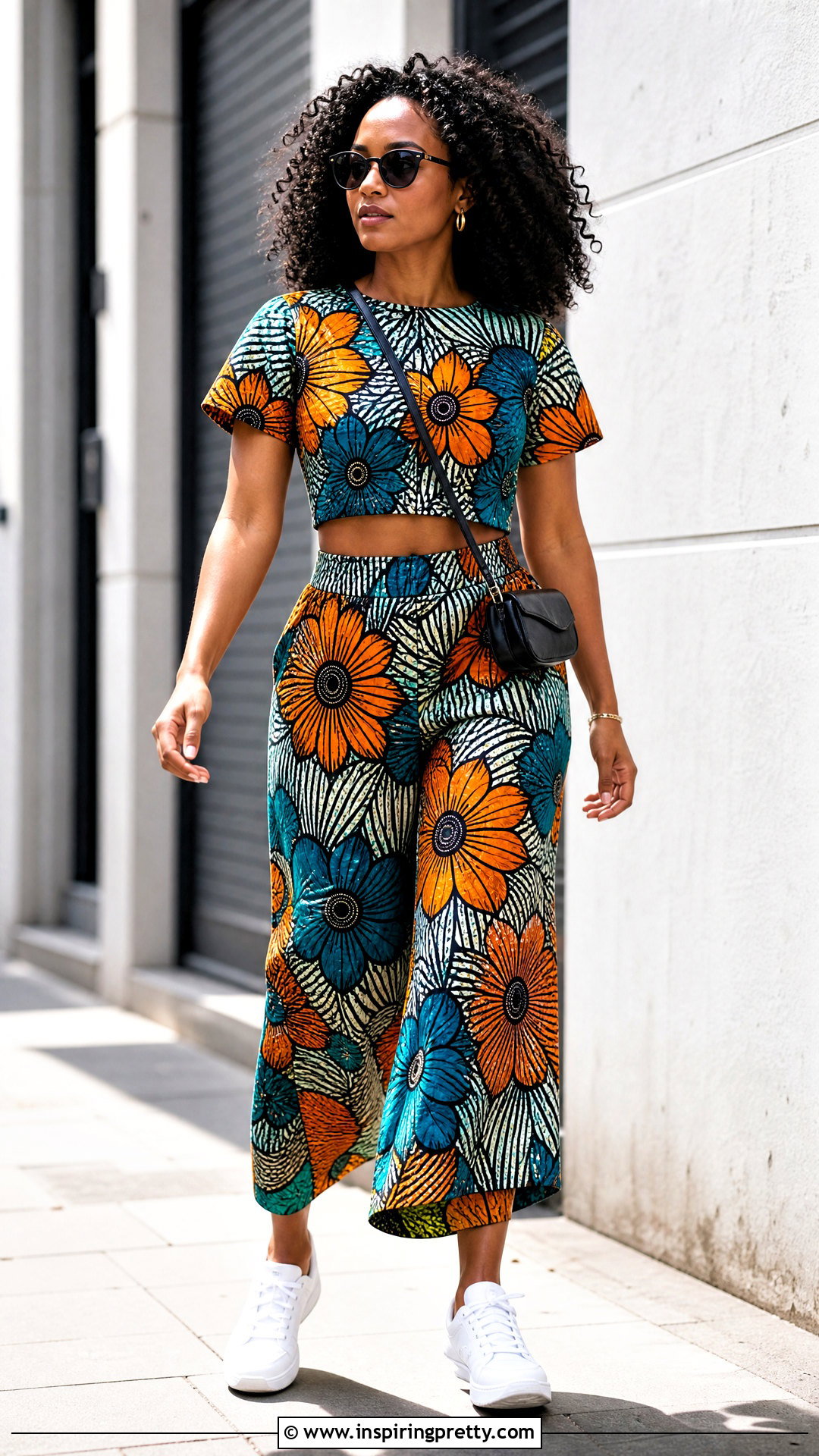 Ankara Crop Top And Palazzo Pants With Sneakers - 50 ankara crop top and palazzo pants