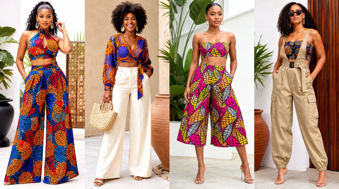50 Ankara Crop Top Styles for Fresh, Fashion-Forward Looks