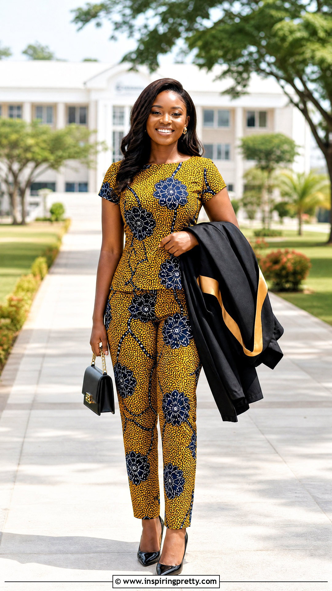 Ankara Graduation Top And Trouser Set - 50 Ankara Two Pieces Trouser And Tops