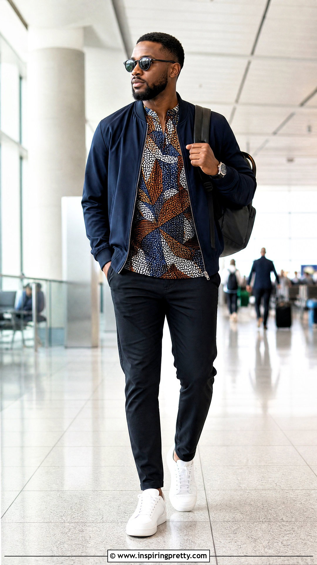 Ankara Top Airport Outfit - 50 ankara top for men outfit ideas
