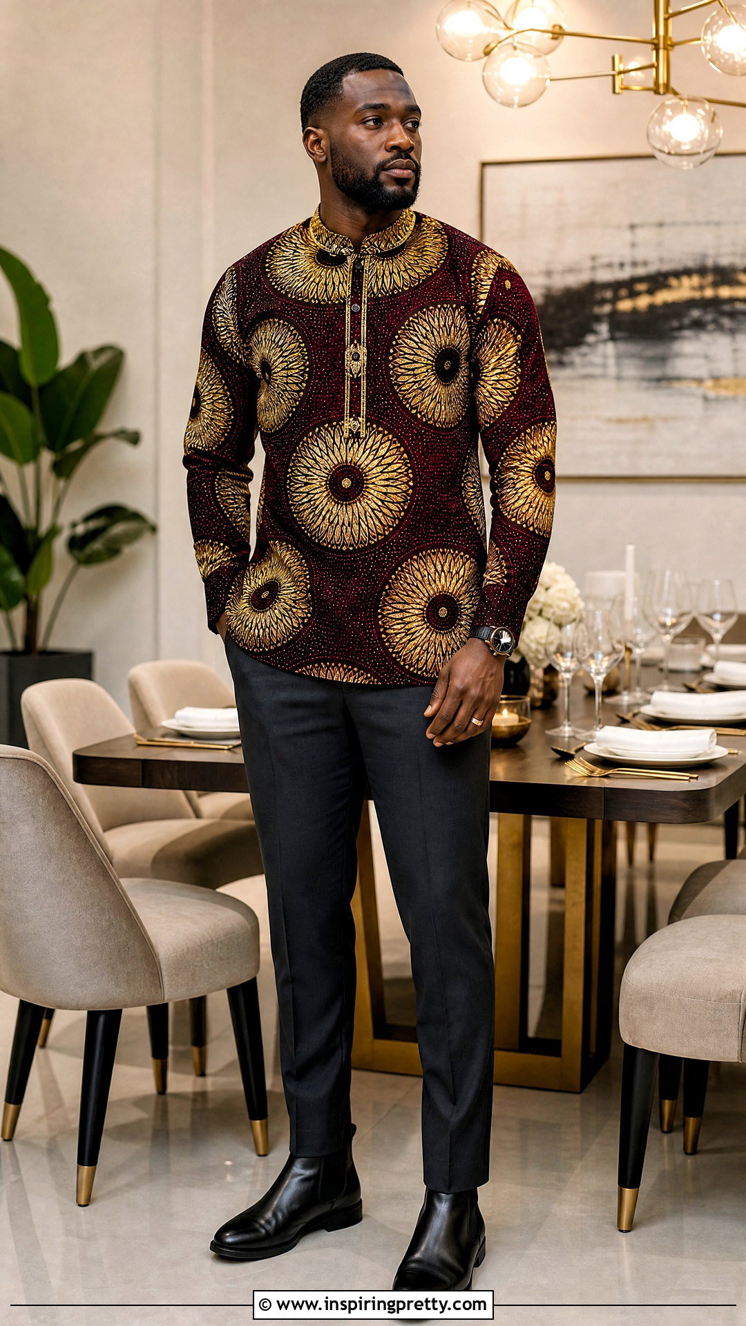 Ankara Top Dinner Party Outfit - 50 ankara top for men outfit ideas