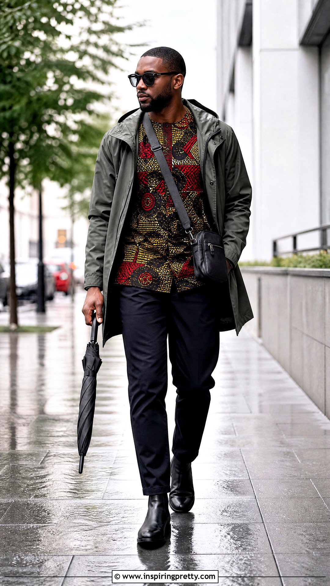 Ankara Top Rainy Day Outfit - 50 ankara top for men outfit ideas