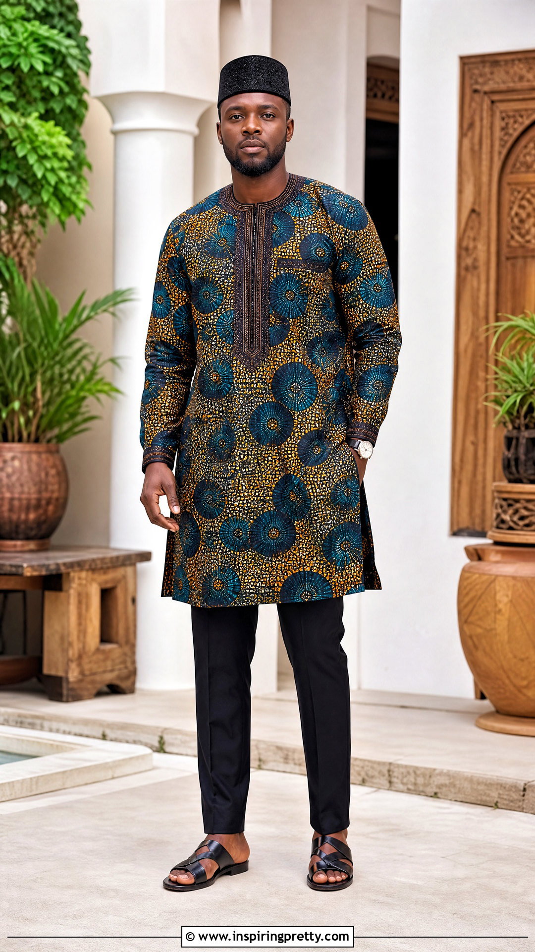Ankara Top Traditional Ceremony Outfit - 50 ankara top for men outfit ideas