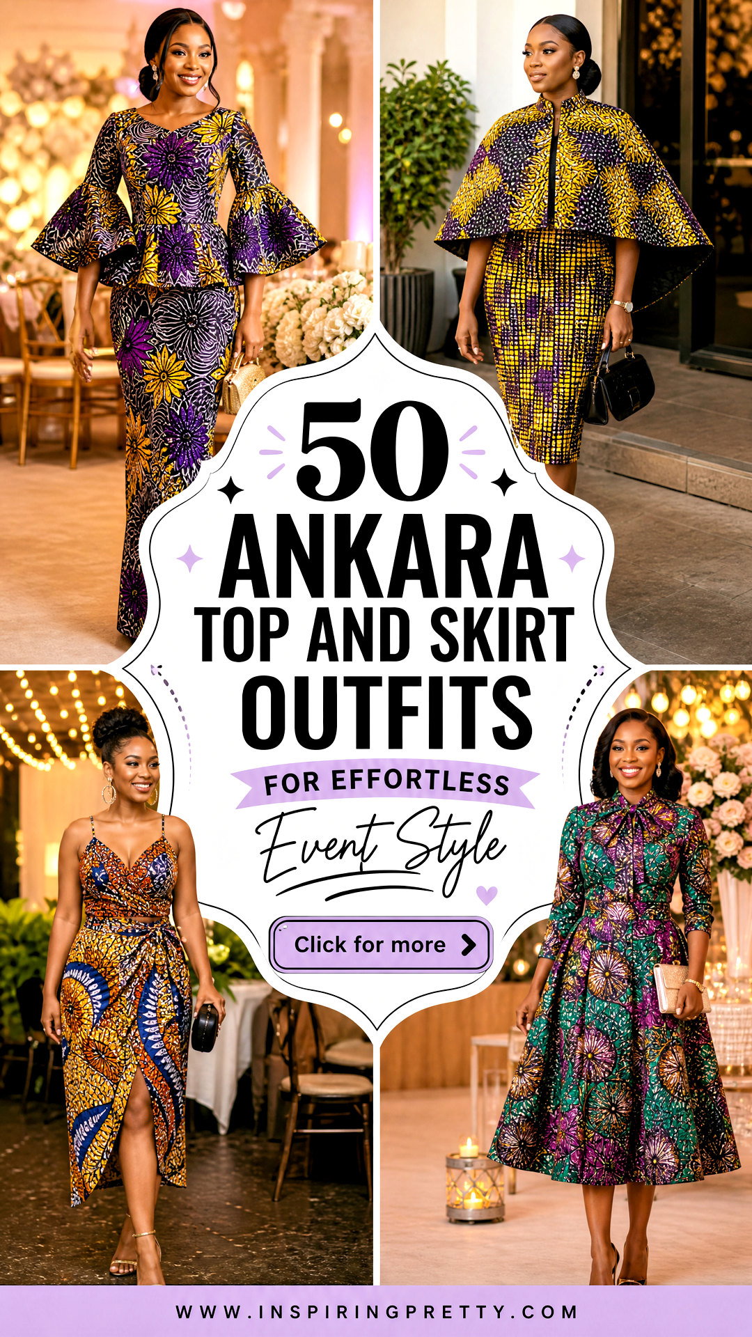 50 Ankara Top and Skirt Outfits for Effortless Event Style - 50 Ankara Top and Skirt Outfits for Effortless Event Style