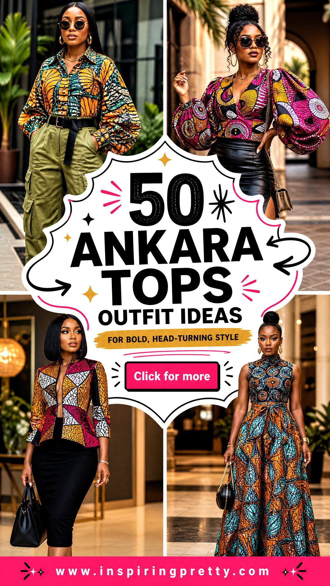 50 Ankara Tops Outfit Ideas for Bold Head-Turning Style - 50 Ankara Tops Outfit Ideas for Bold, Head-Turning Style