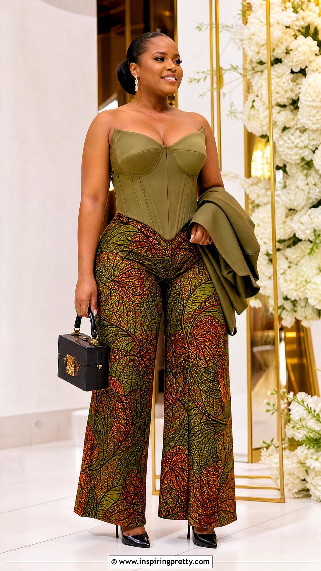 Ankara Trousers And Corset Top - 50 ankara trousers and top for women