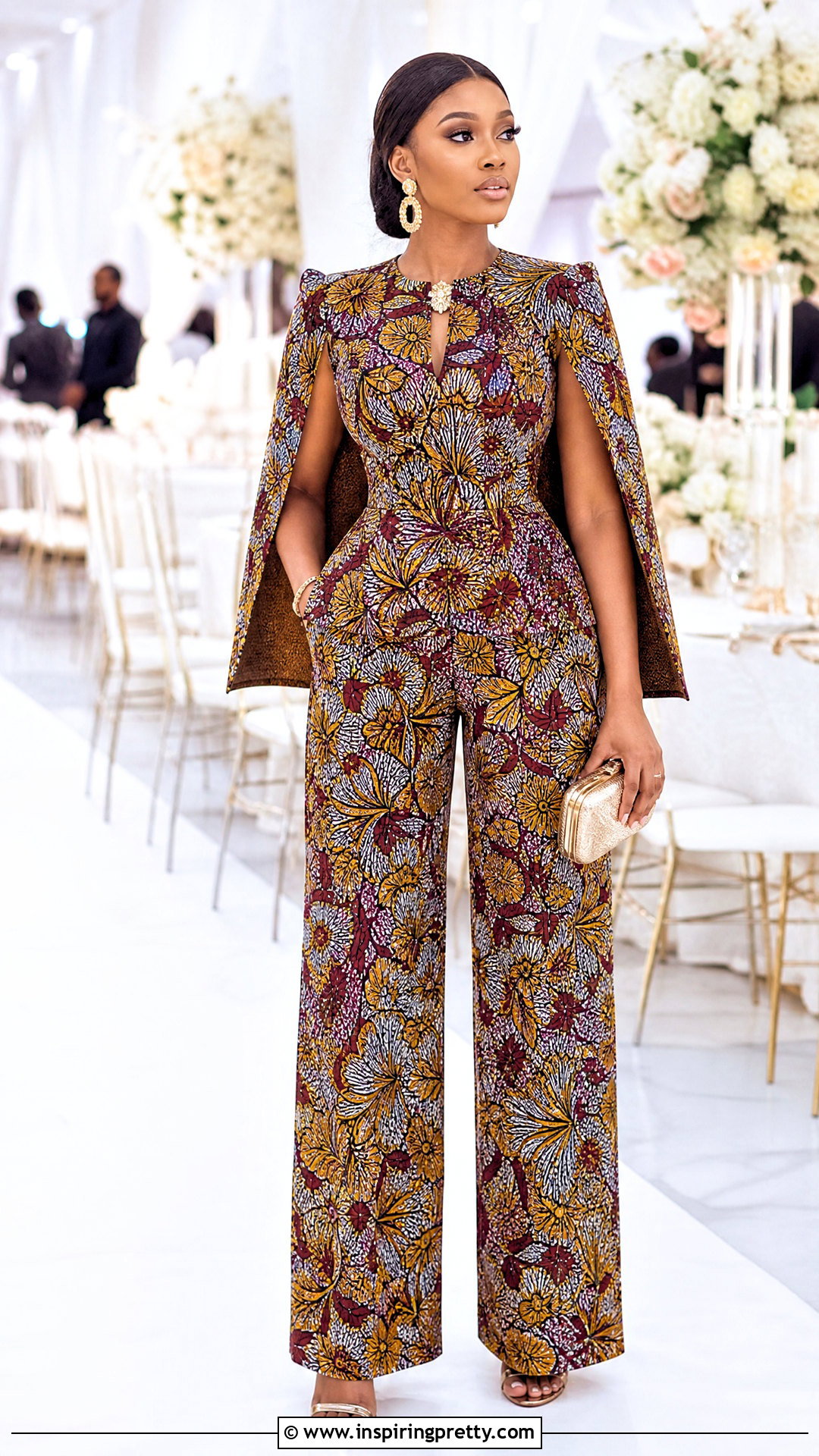 Ankara Wedding Guest Top And Trouser Set - 50 Ankara Two Pieces Trouser And Tops