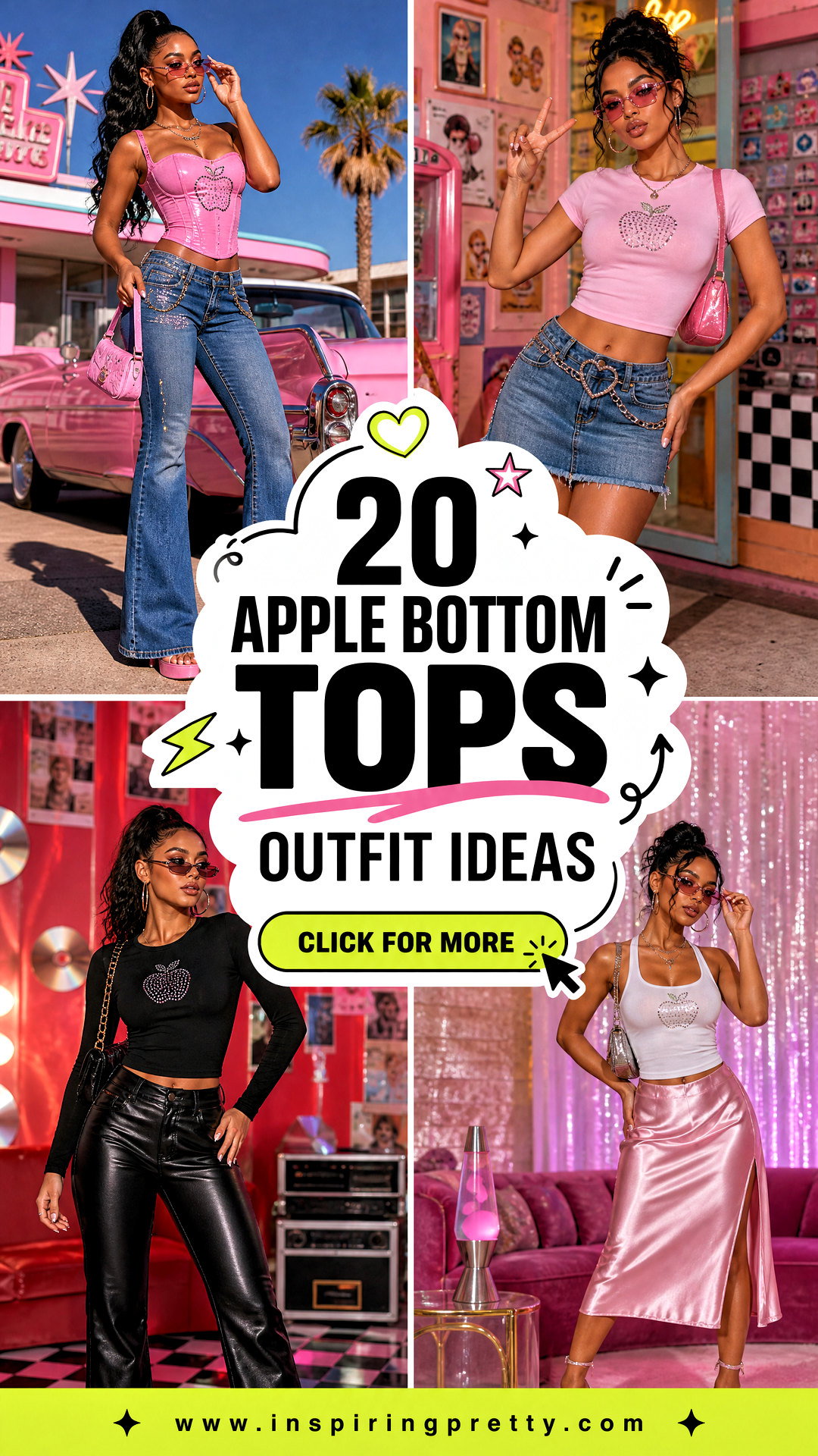 20 Apple Bottom Tops Outfit Ideas for a Fun Y2K Revival - 20 Apple Bottom Tops Outfit Ideas for a Fun Y2K Revival