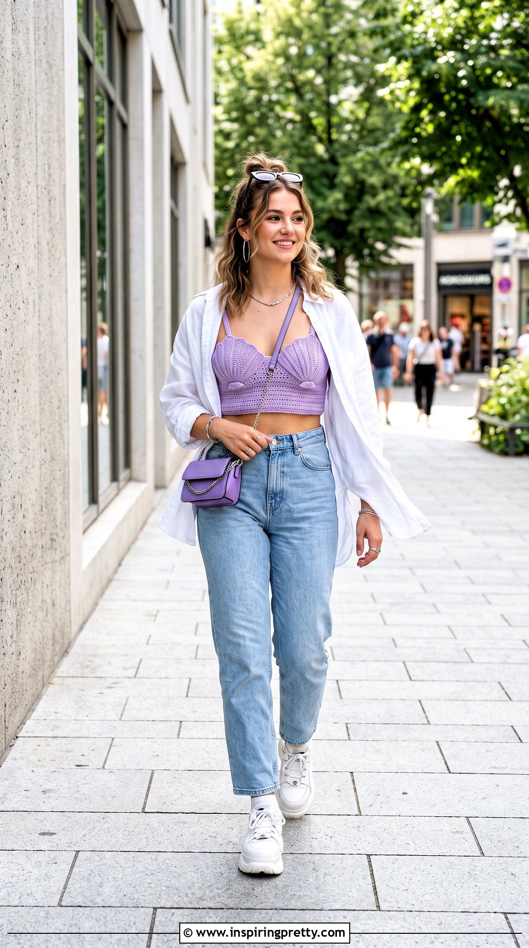 Ariel Shell Top With Light Wash Jeans - 25 ariel shell top outfit ideas