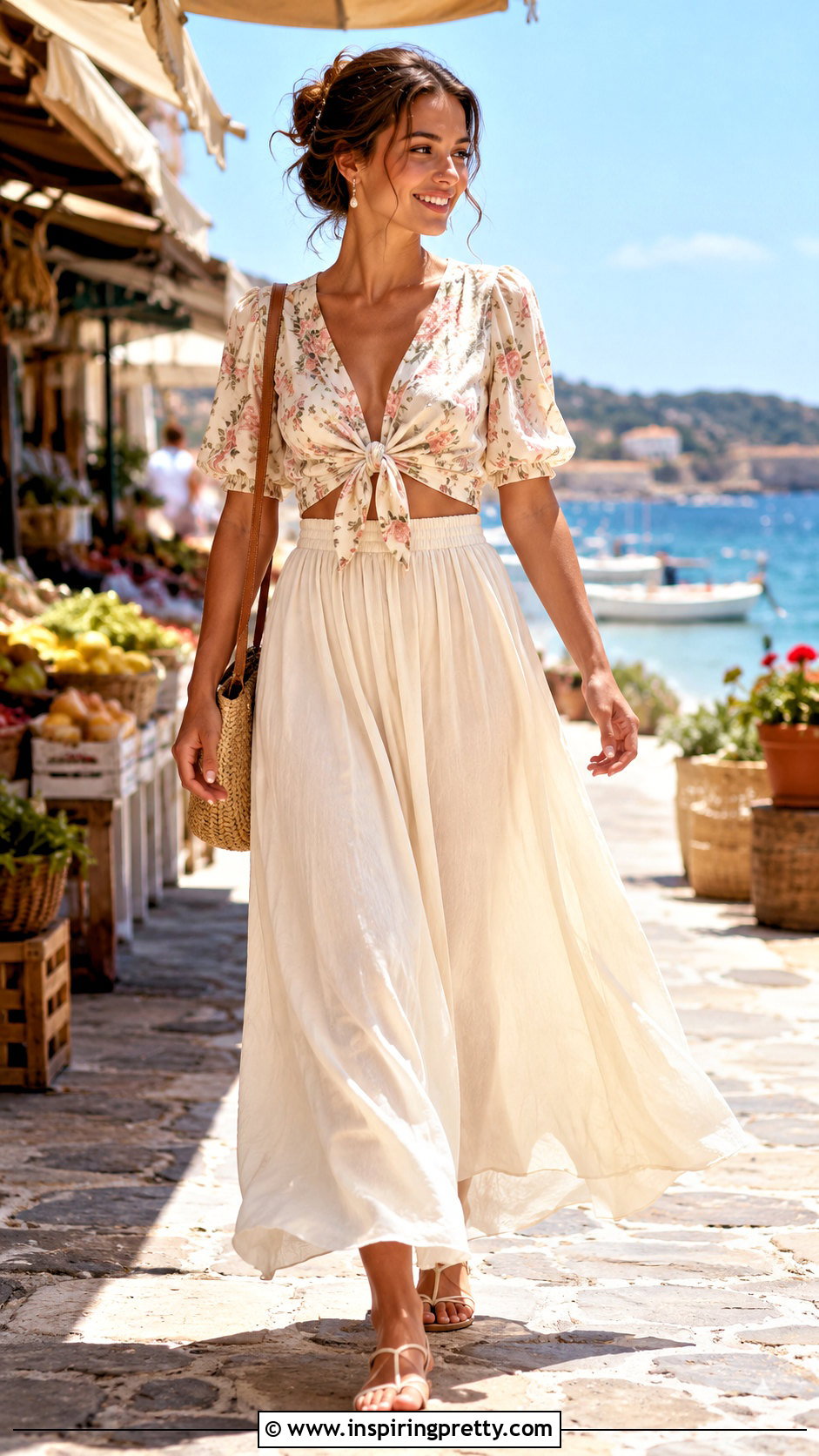 Arielle Top With A Maxi Skirt - 20 arielle top outfit ideas
