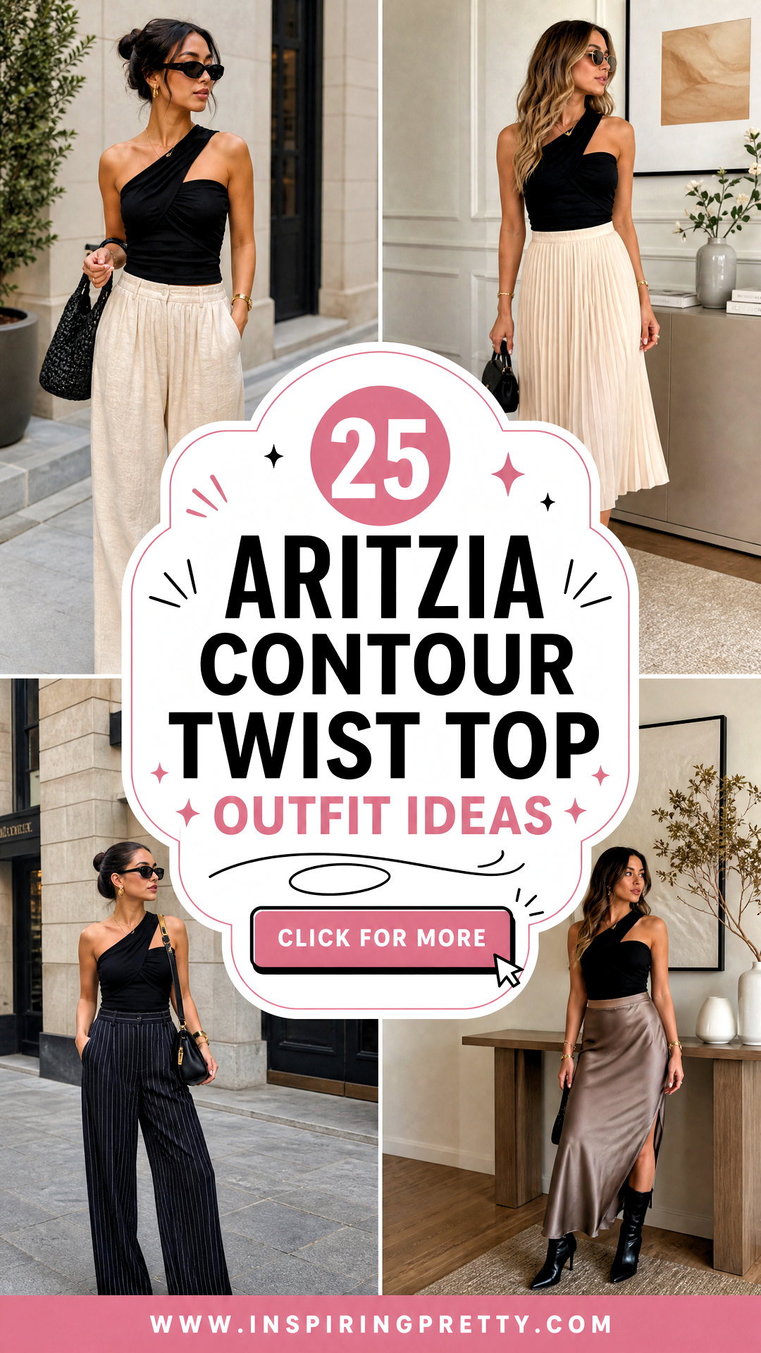25 Aritzia Contour Twist Top Outfit Ideas for Chic Nights Out - 25 Aritzia Contour Twist Top Outfit Ideas for Chic Nights Out