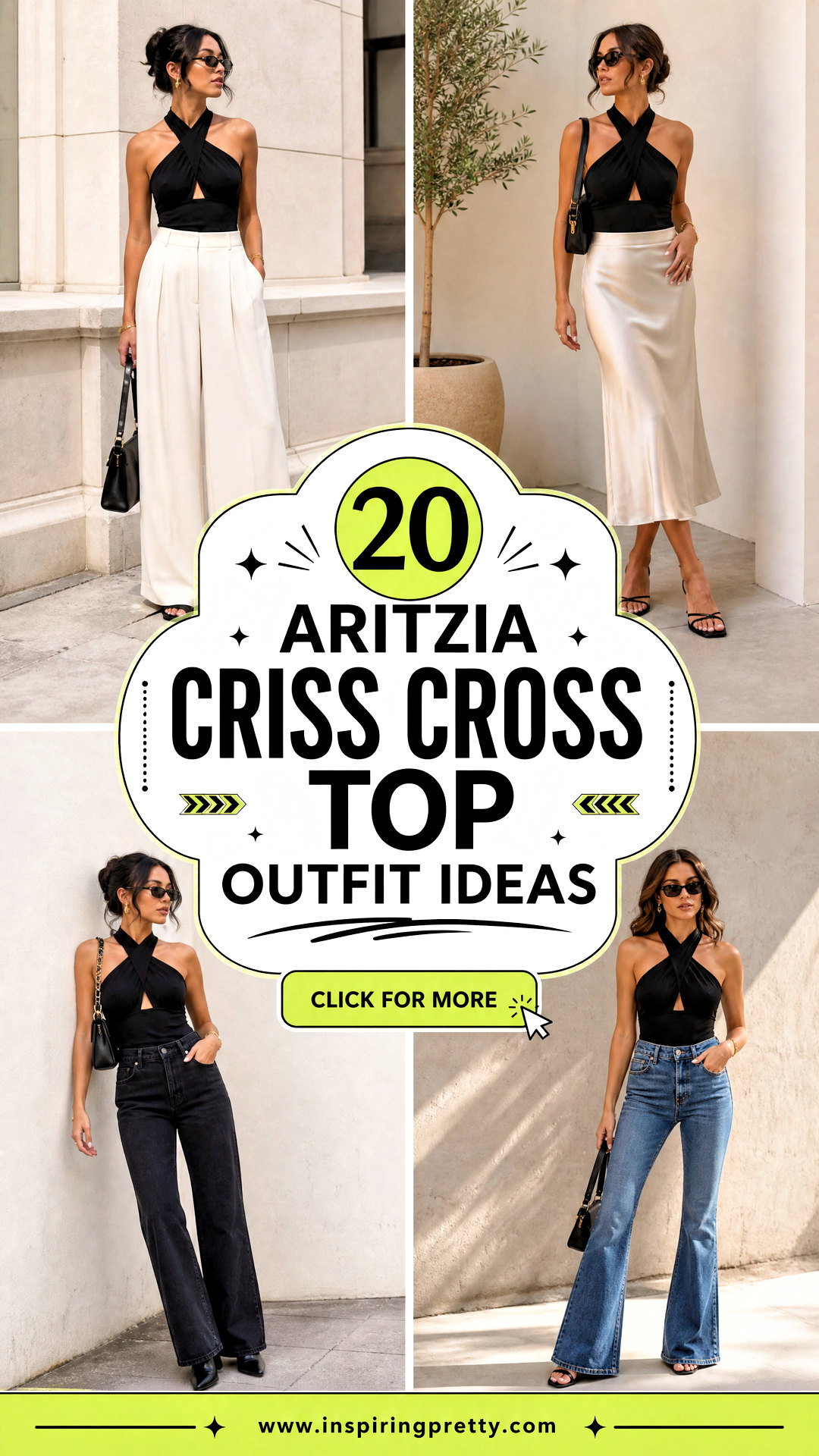 20 Aritzia Criss Cross Top Outfit Ideas for Sleek Style - 20 Aritzia Criss Cross Top Outfit Ideas for Sleek Style