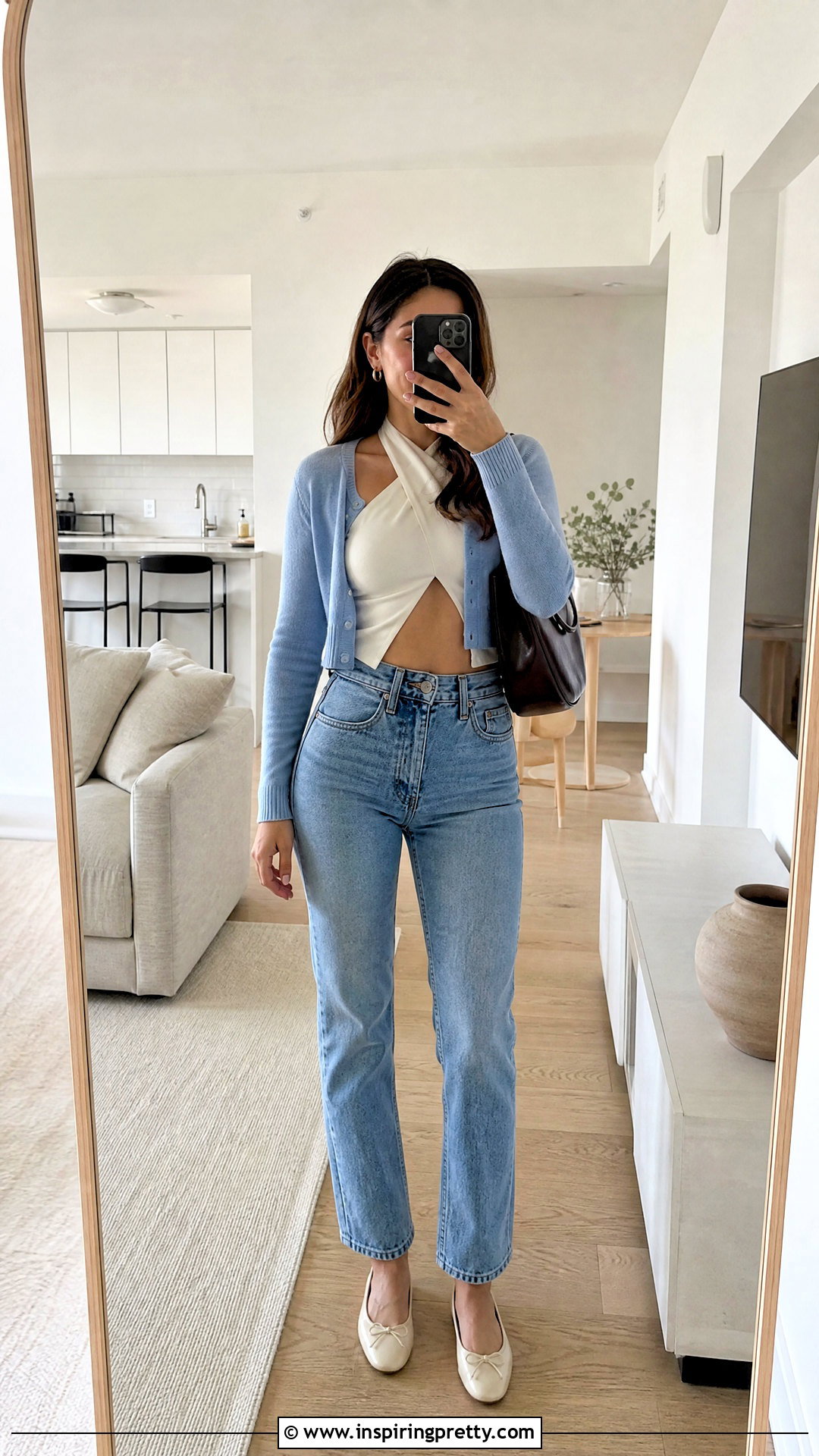 Aritzia Criss Cross Top With Cropped Cardigan - 20 aritzia criss cross top outfit ideas