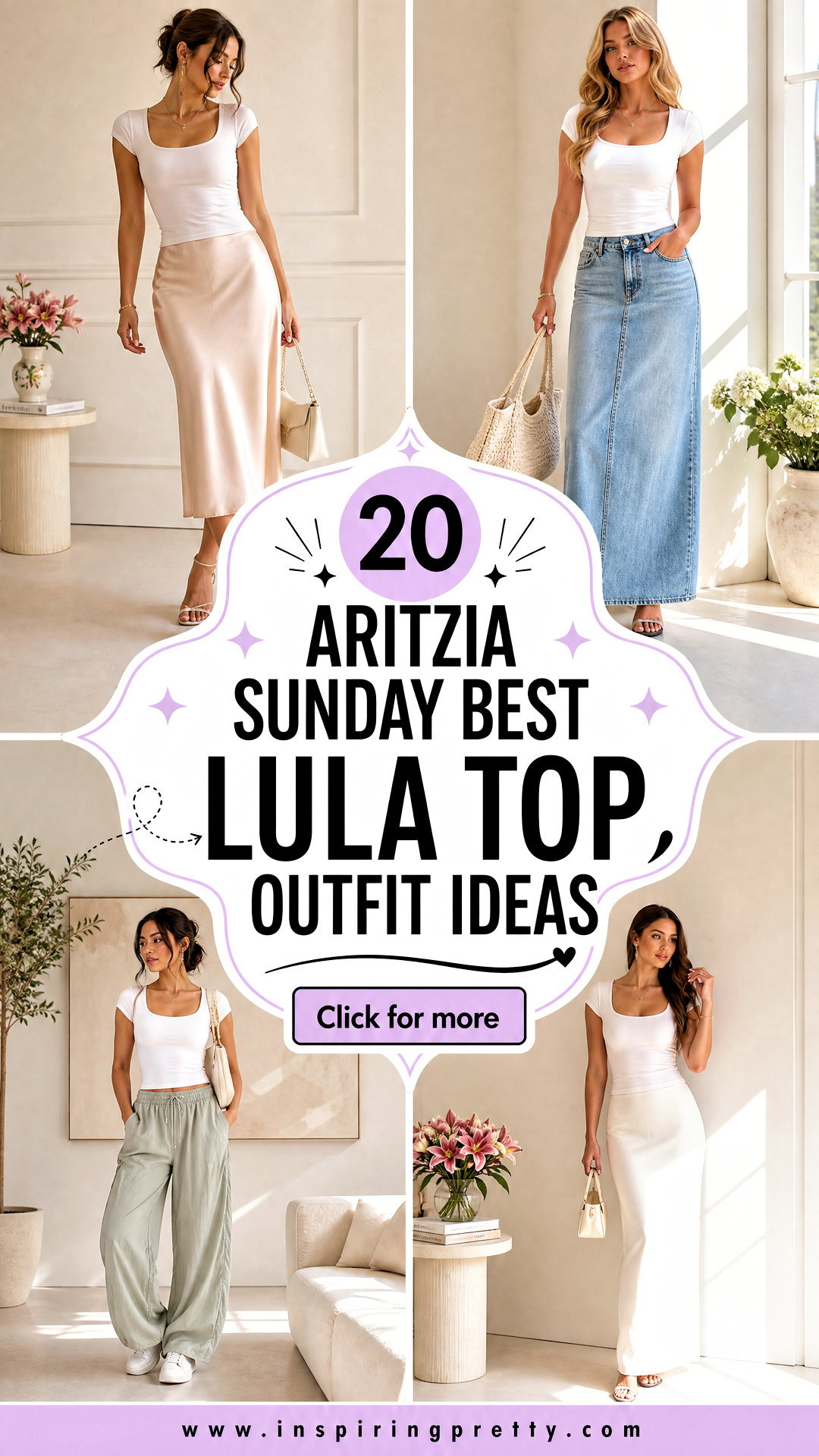 20 Aritzia Sunday Best Lula Top Outfit Ideas for Soft Style - 20 Aritzia Sunday Best Lula Top Outfit Ideas for Soft Style