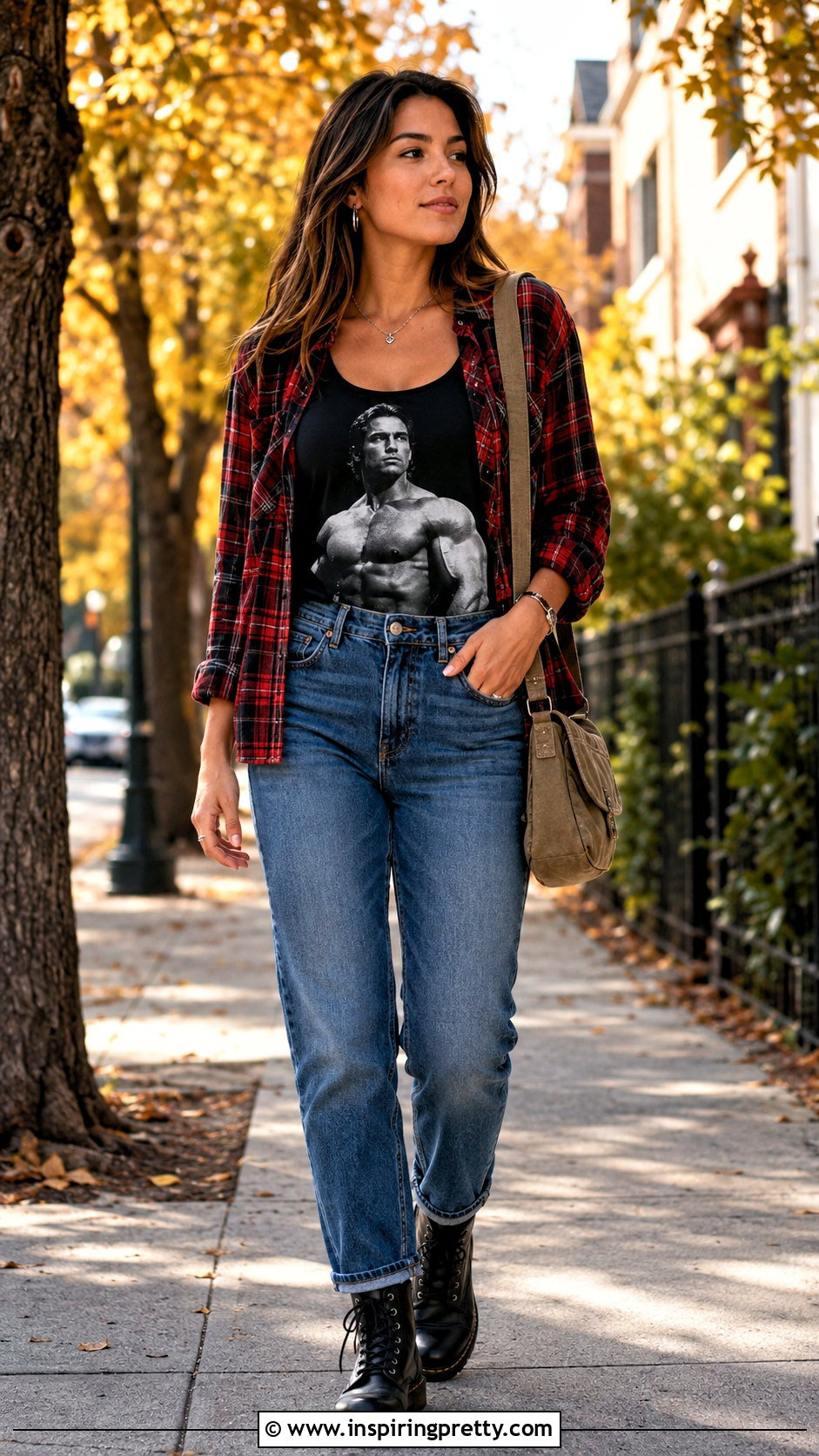Arnold Schwarzenegger Tank Top With A Plaid Shirt - 20 arnold schwarzenegger tank top outfit ideas